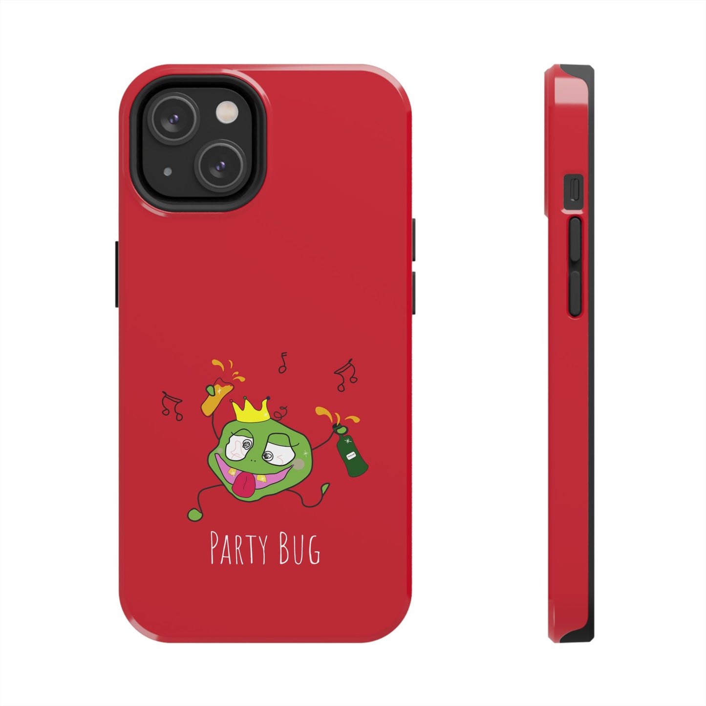 Party Bug - Tough Phone Cases Red