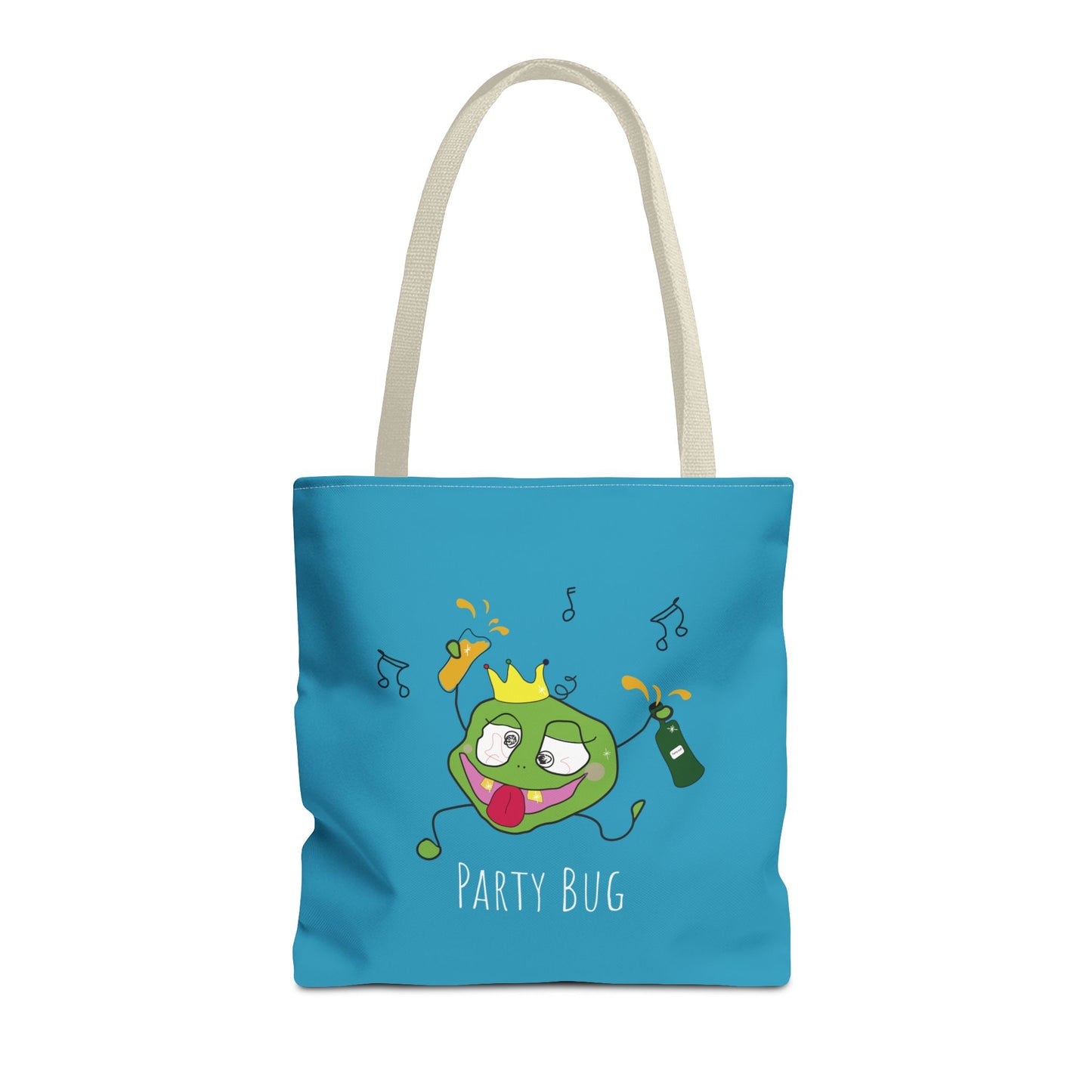 Party Bug - Tote Bag Turquoise