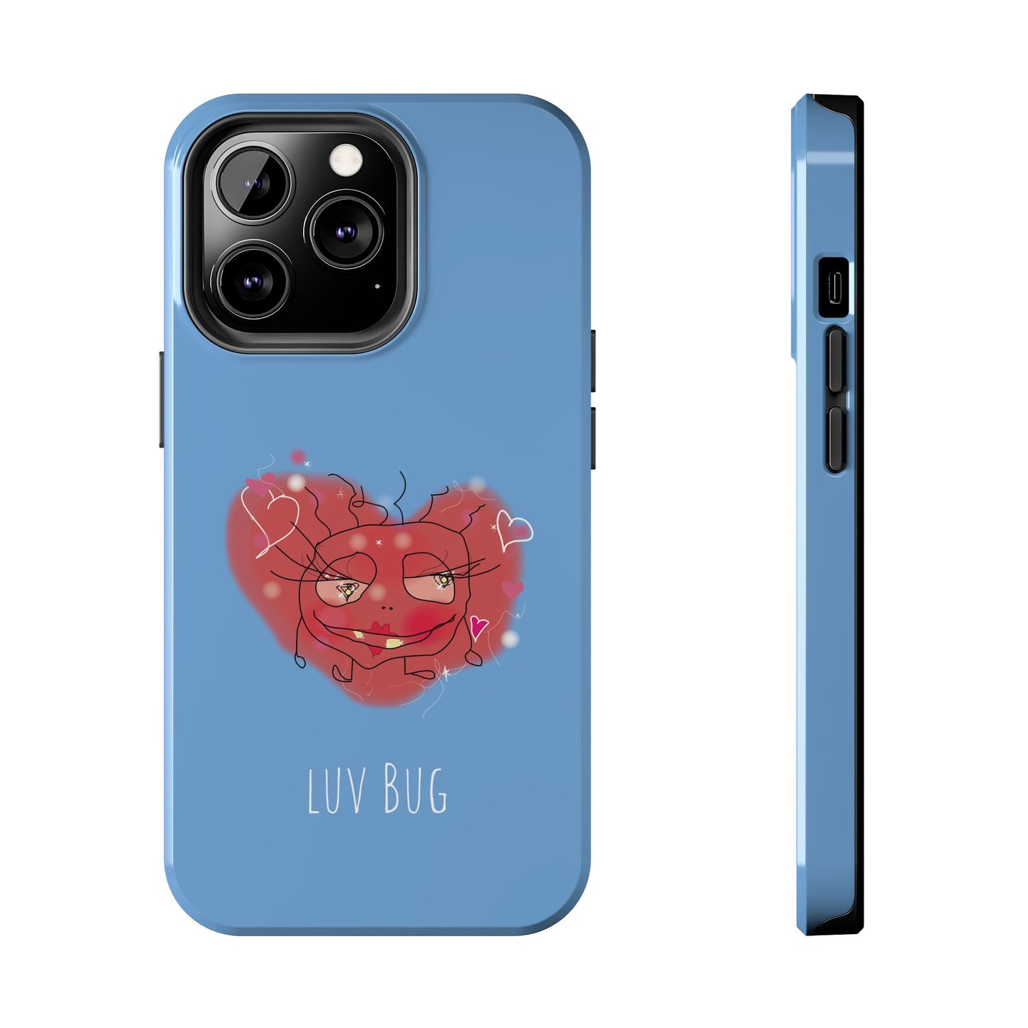 Luv Bug - Phone Case blå