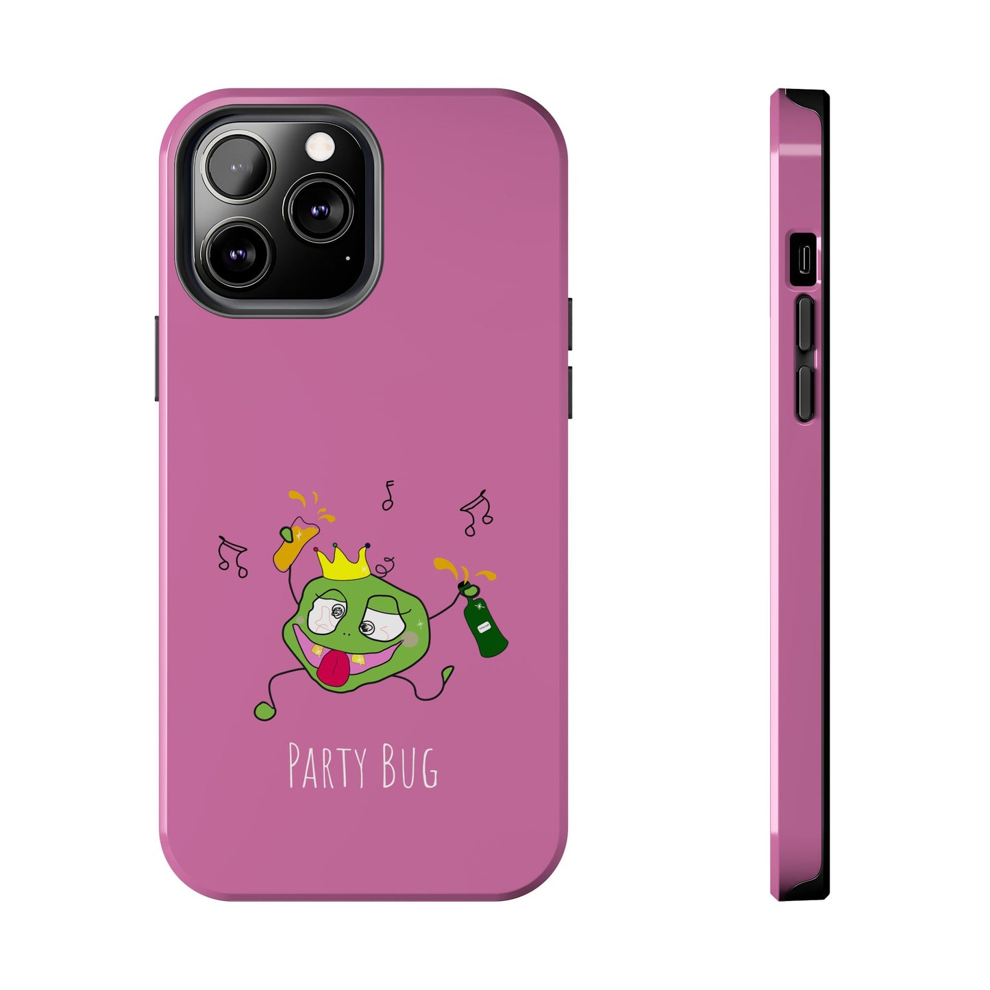 Party Bug - Tough Phone Cases Pink