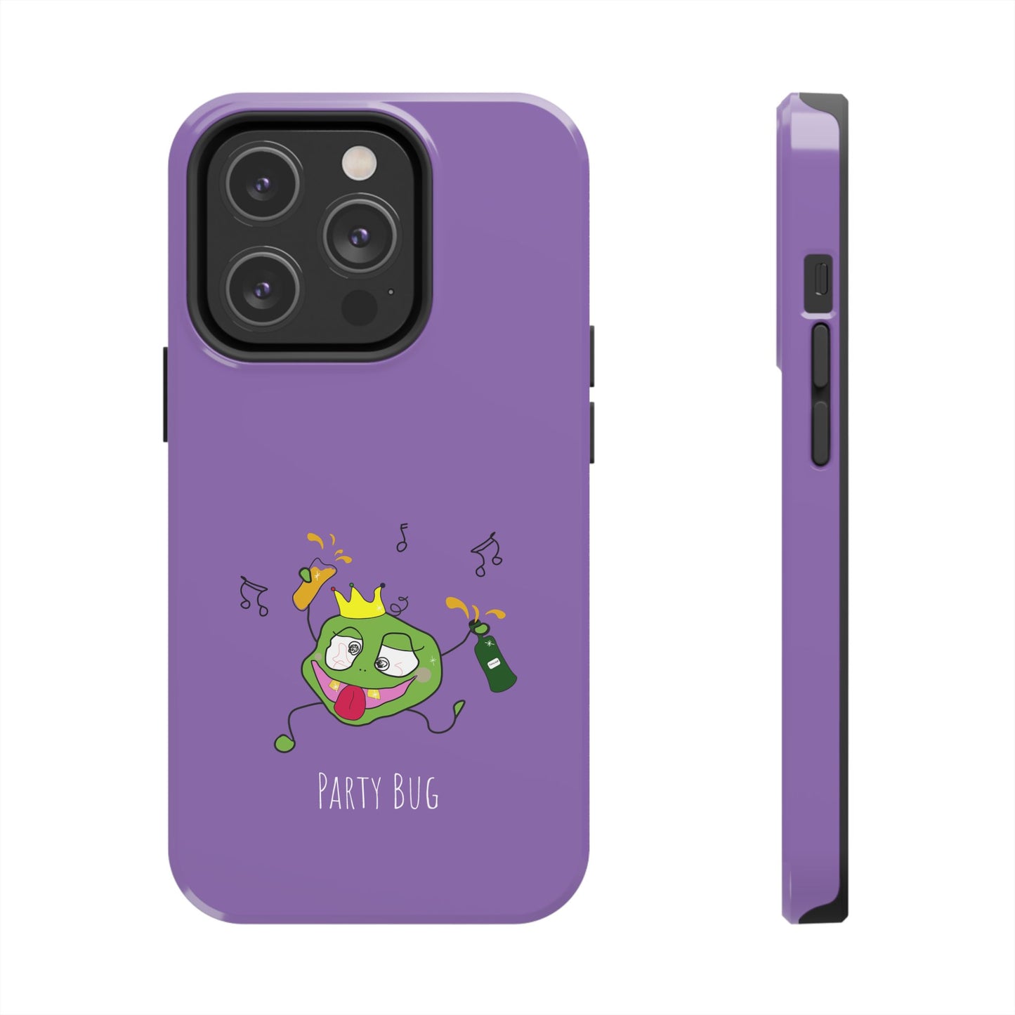 Party Bug- Tough Phone Cases Purple