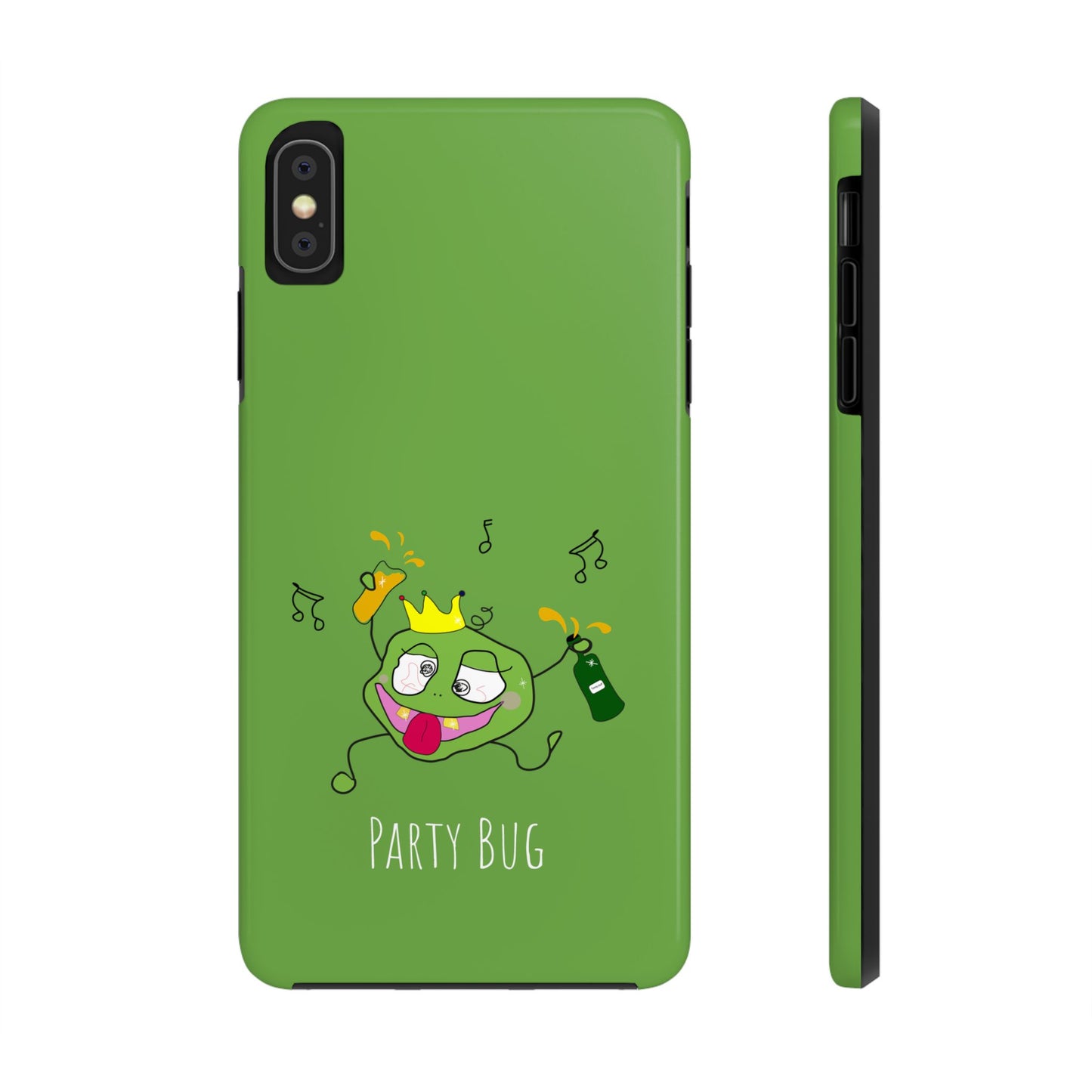 Party Bug - Tough Phone Cases Green