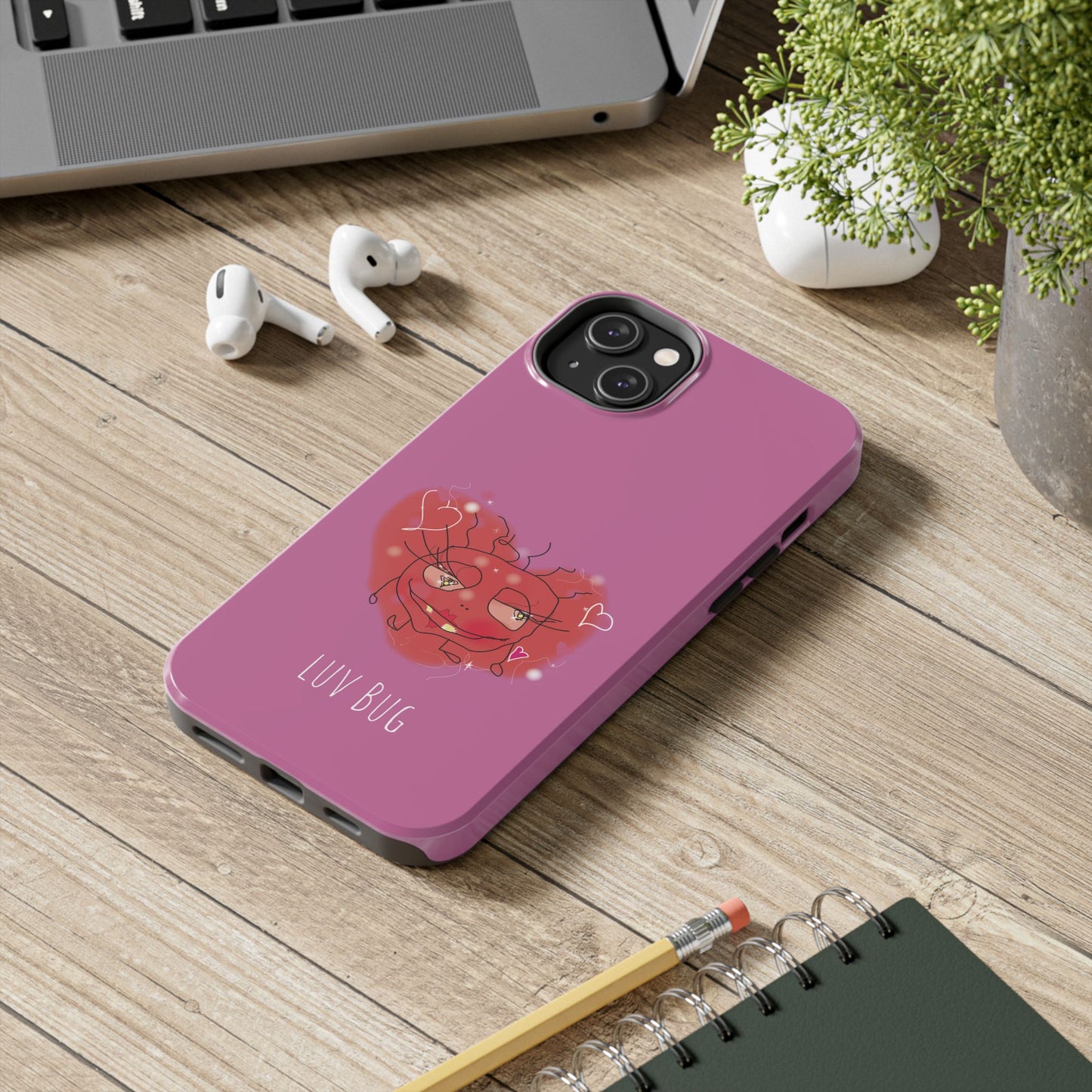 Luv Bug - Phone Case Pink