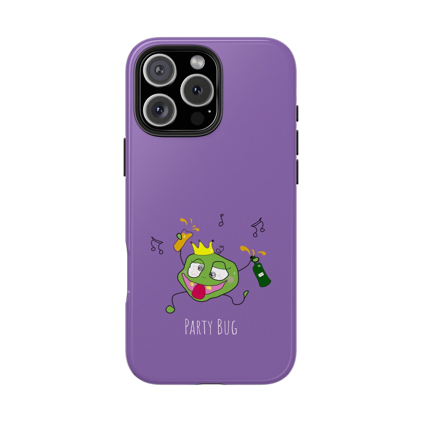 Party Bug- Tough Phone Cases Purple