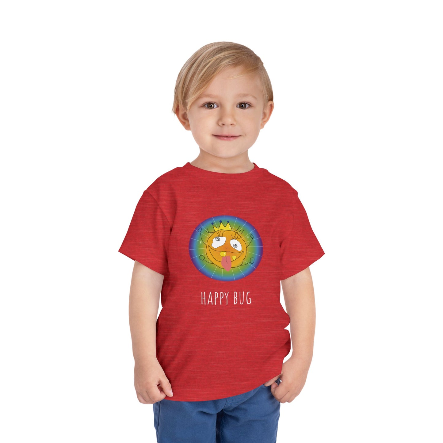 Toddler Short Sleeve Tee - Happy Bug