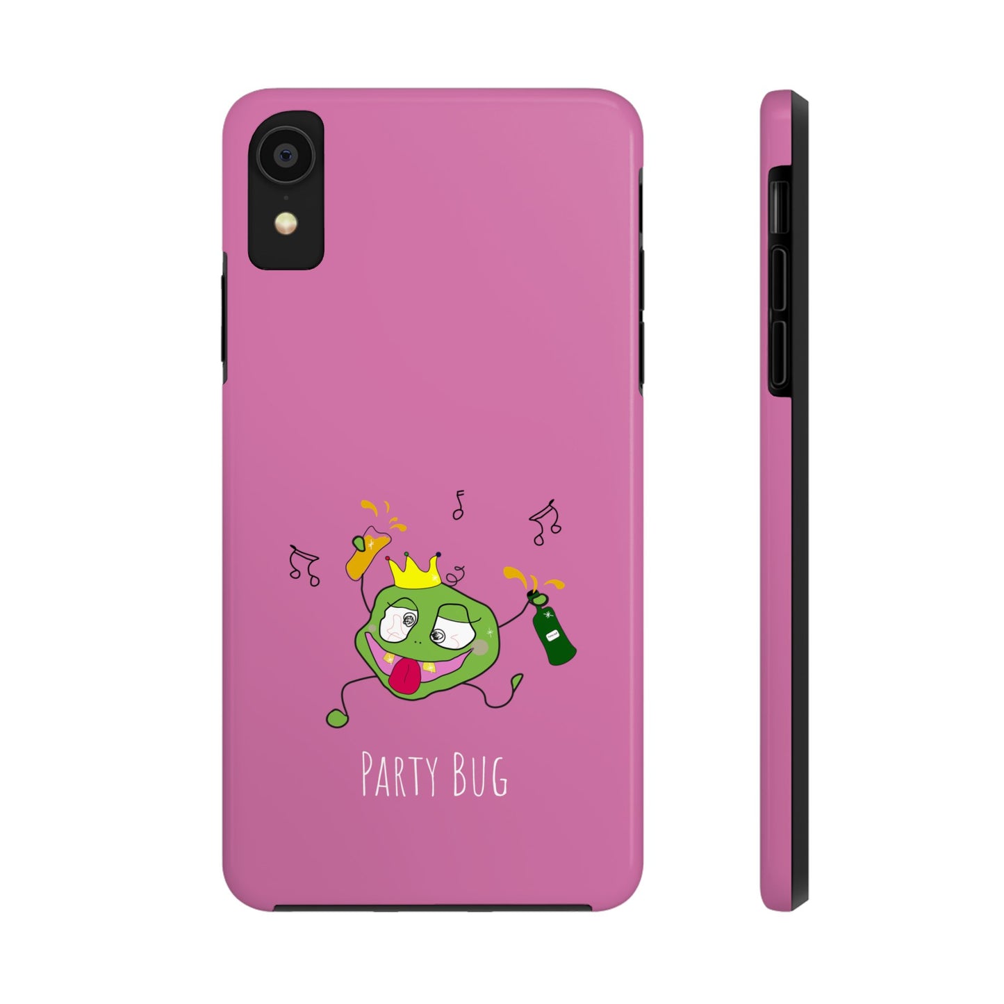 Party Bug - Tough Phone Cases Pink