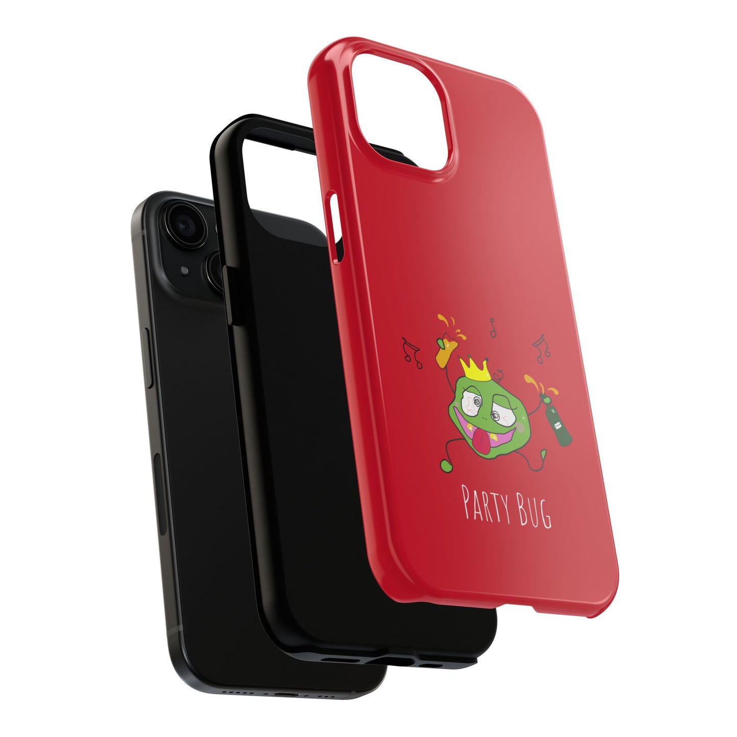 Party Bug - Tough Phone Cases Red