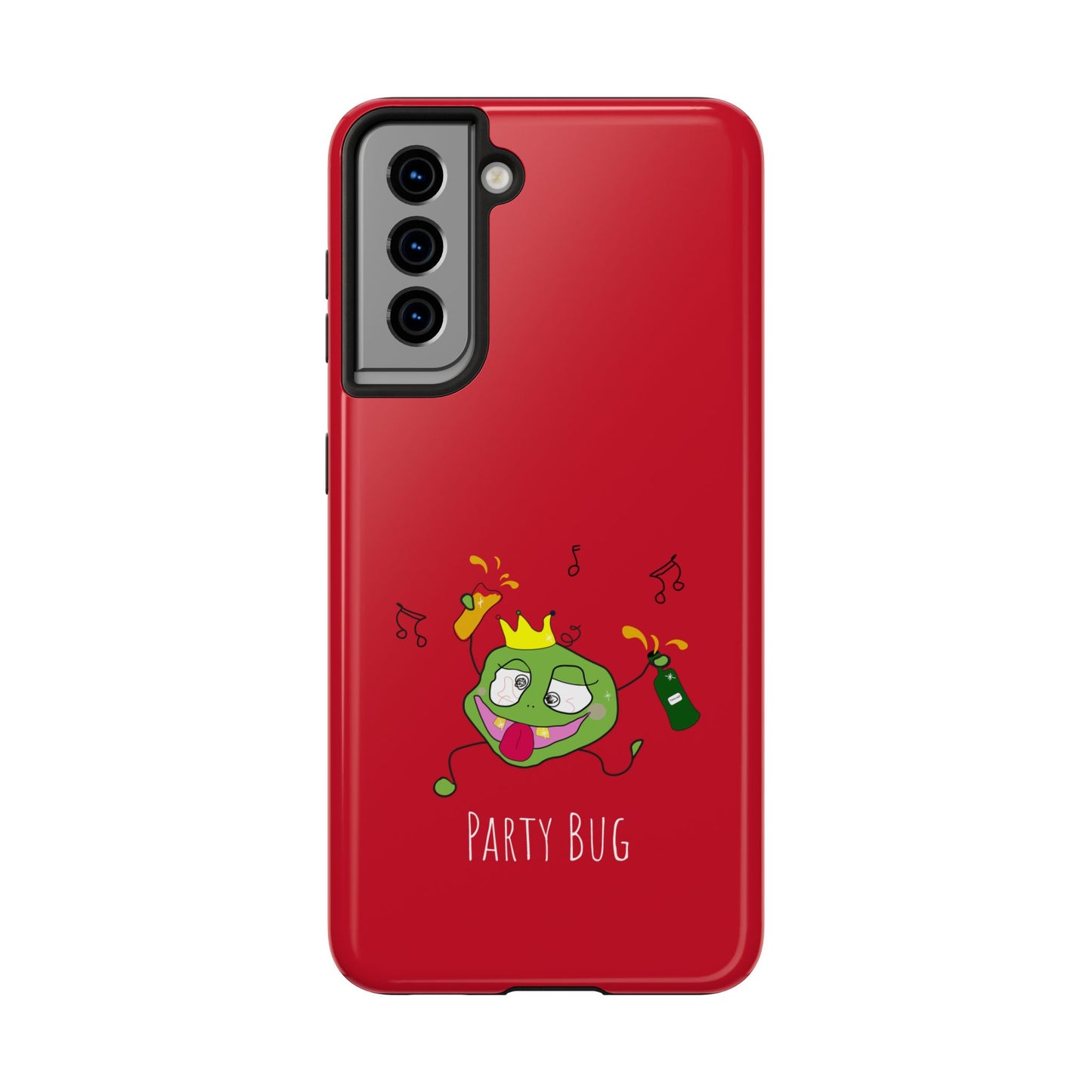 Party Bug - Tough Phone Cases Red