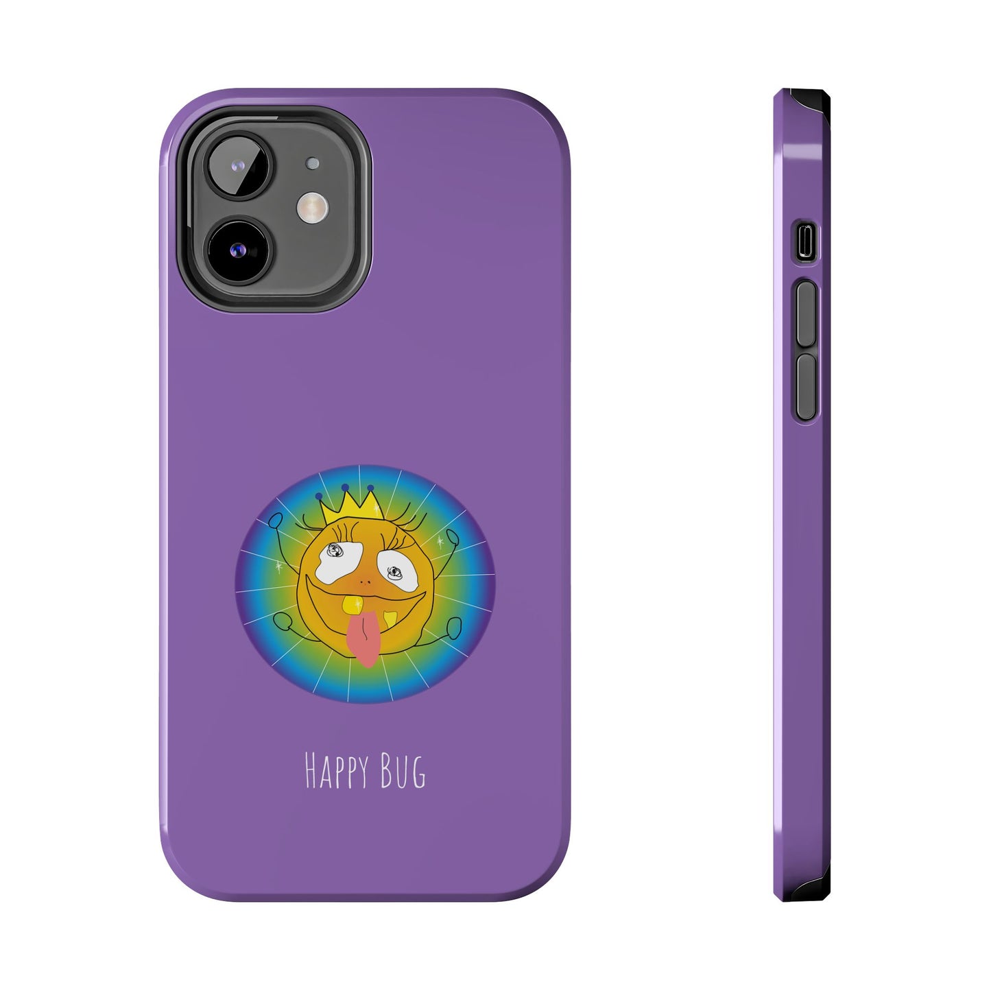 Happy Bug - Phone Case Purple