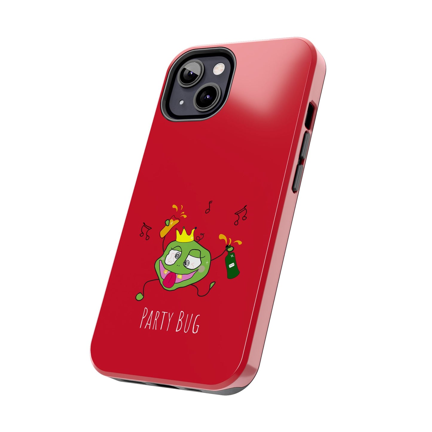 Party Bug - Tough Phone Cases Red