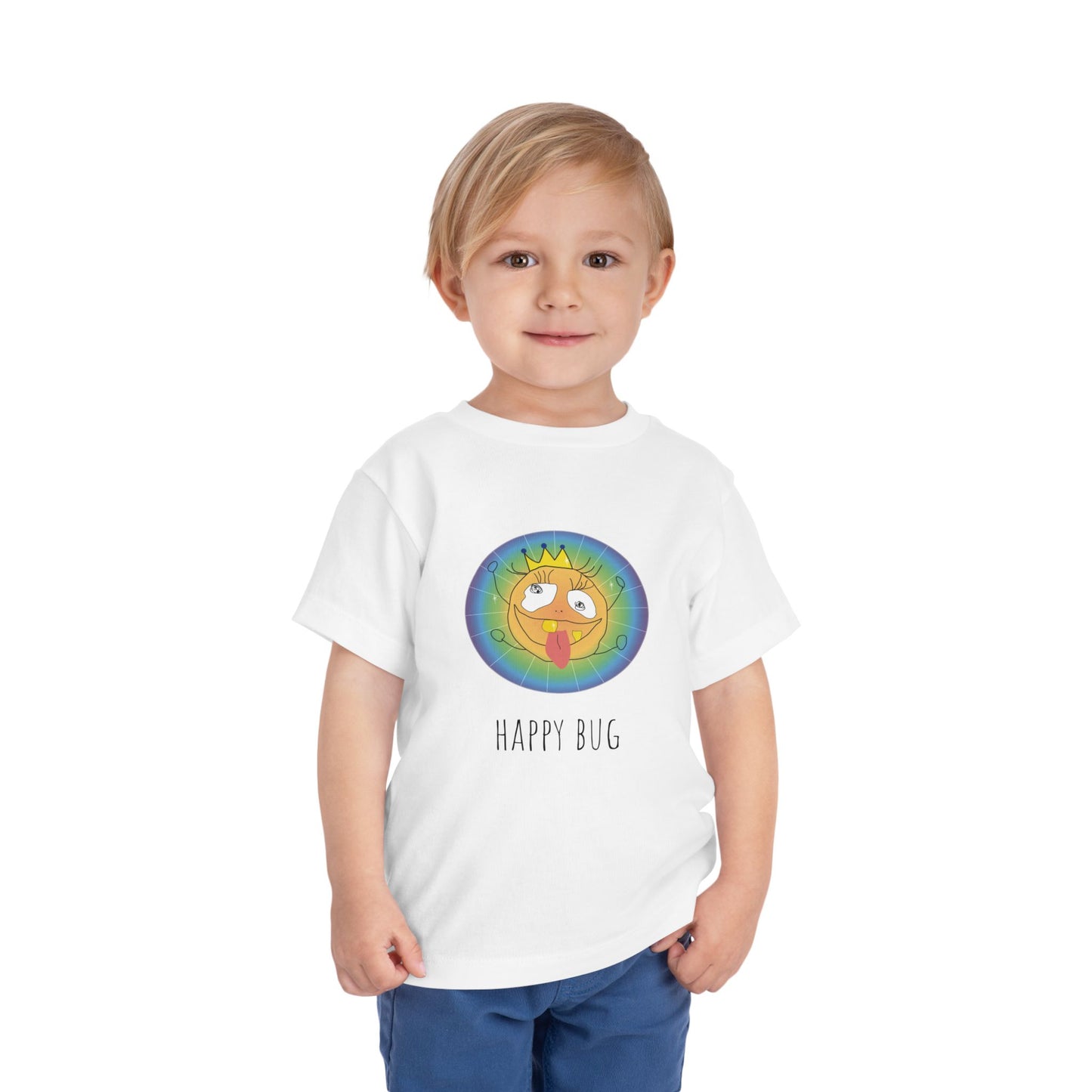 Toddler Short Sleeve Tee - Happy Bug