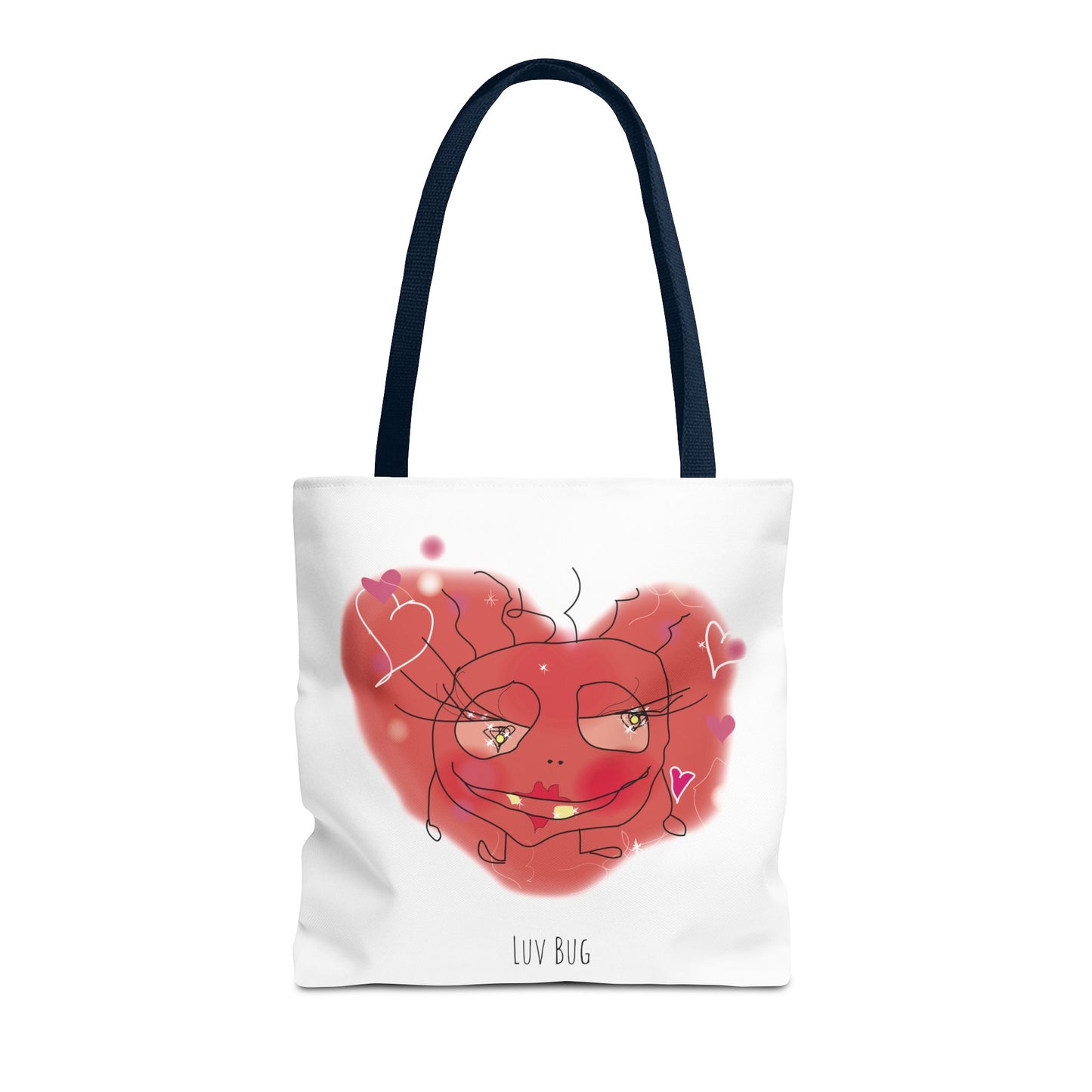 Luv Bug - Tote Bag  white