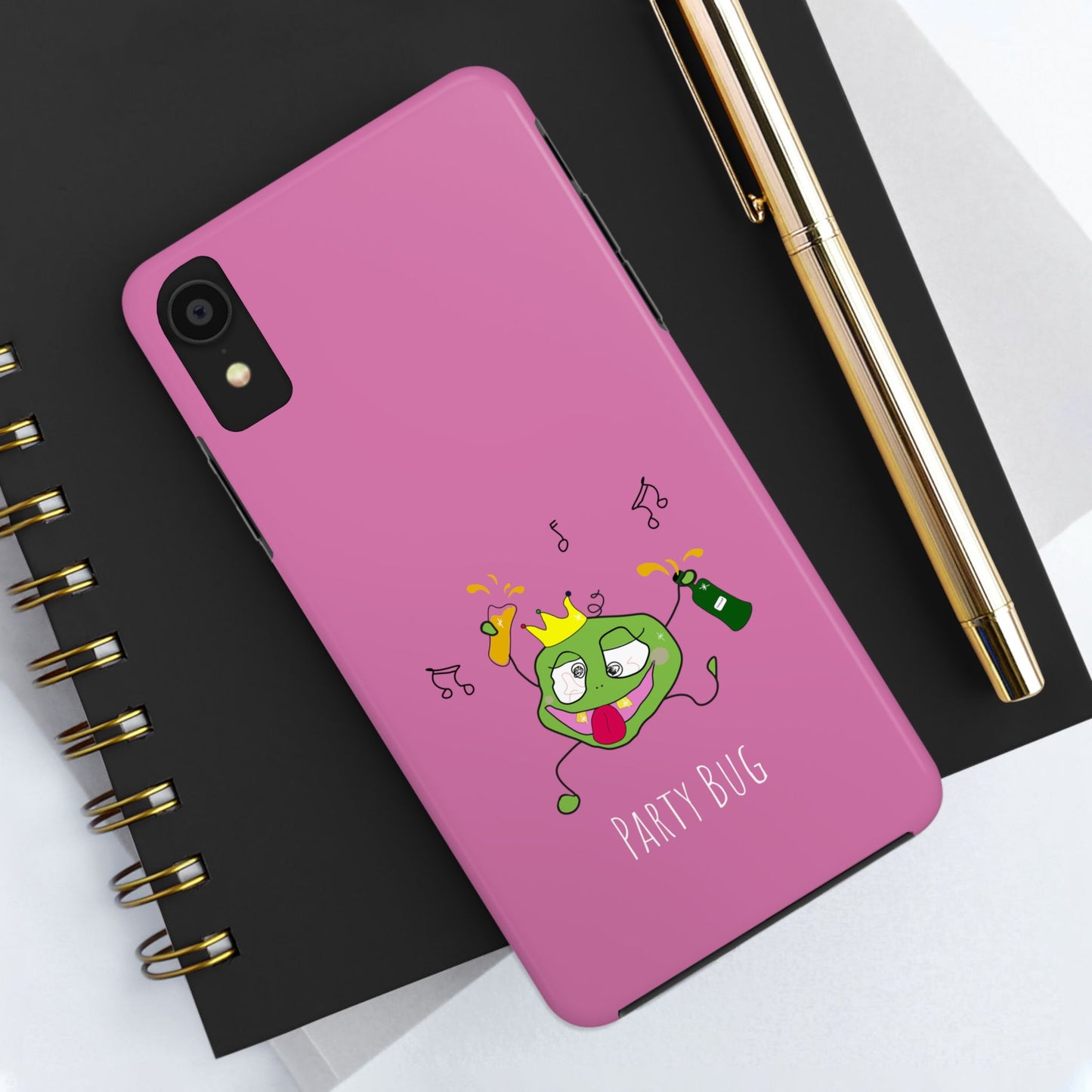 Party Bug - Tough Phone Cases Pink