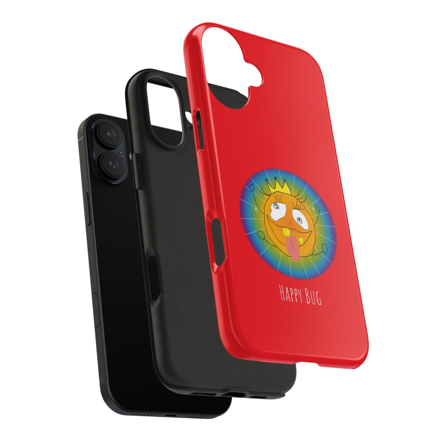 Happy Bug - Phone Case Red