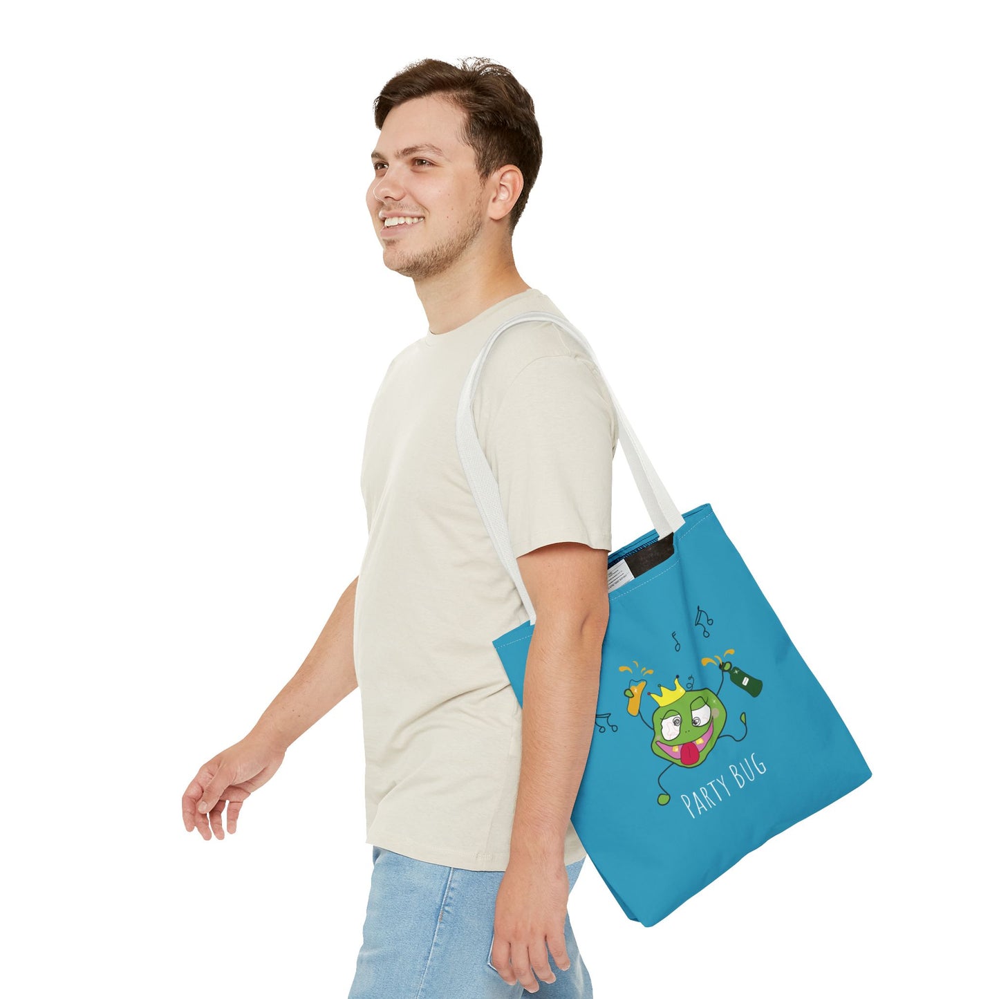 Party Bug - Tote Bag Turquoise