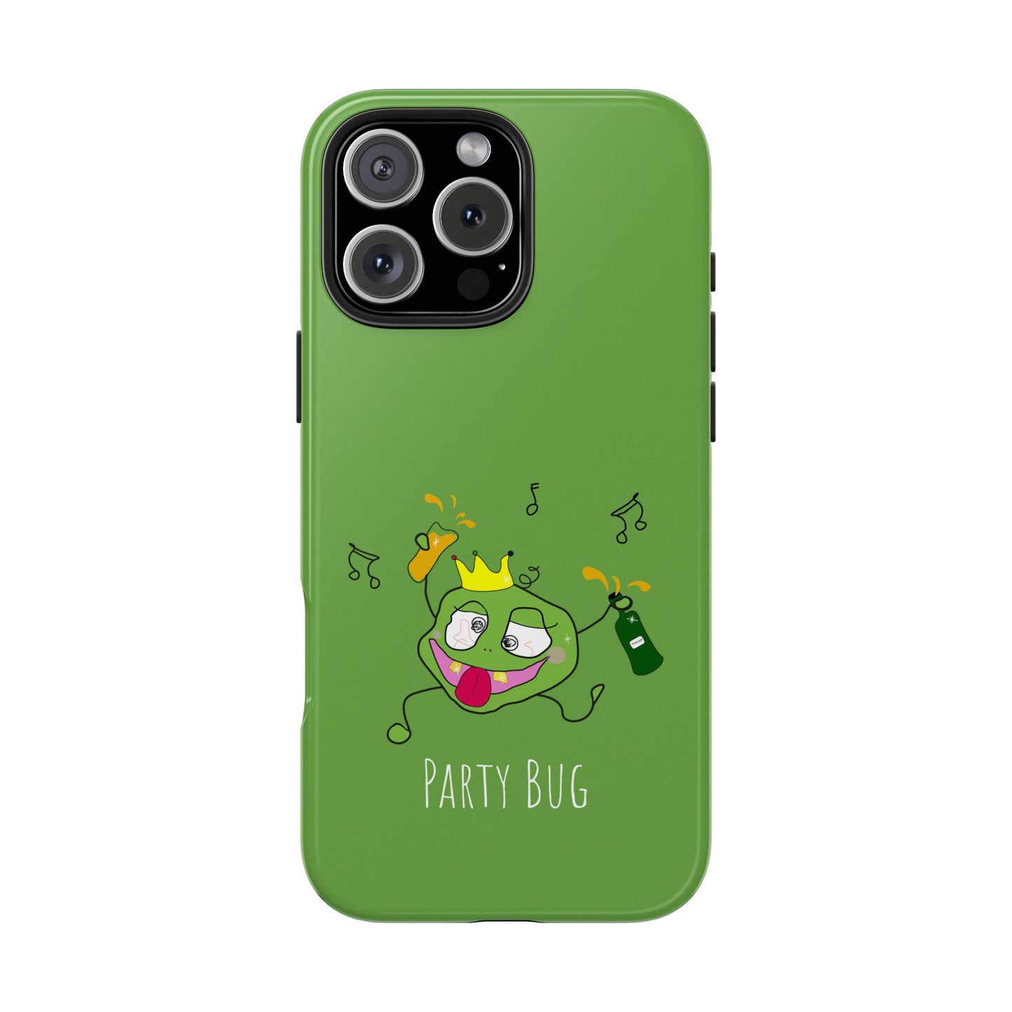 Party Bug - Tough Phone Cases Green