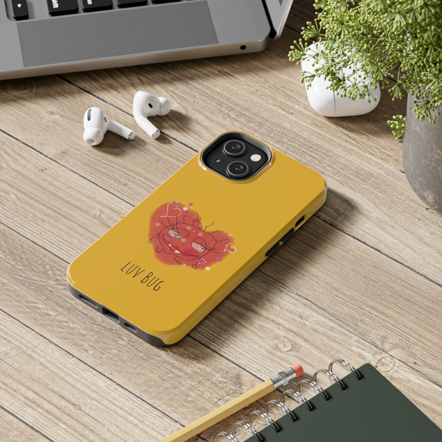 Luv Bug - Phone Case yellow