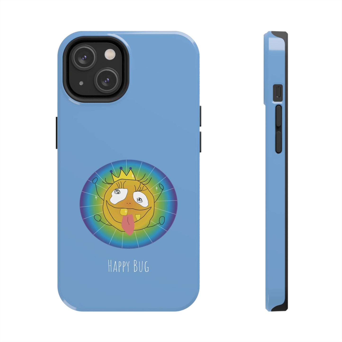 Happy Bug - IPhone Case Blue