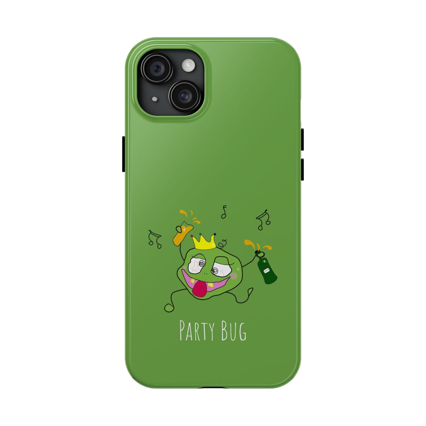 Party Bug - Tough Phone Cases Green