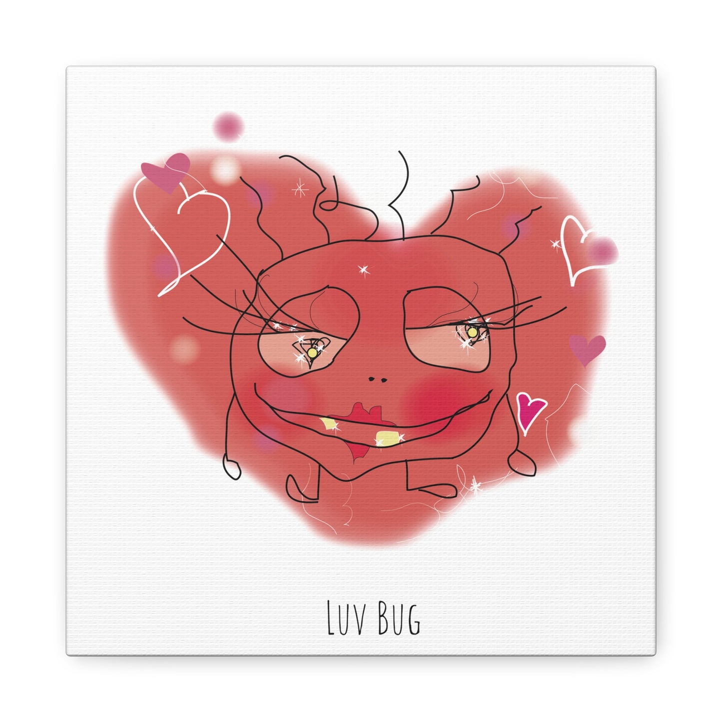 Luv Bug - Matte Canvas, Stretched, 1.25" -