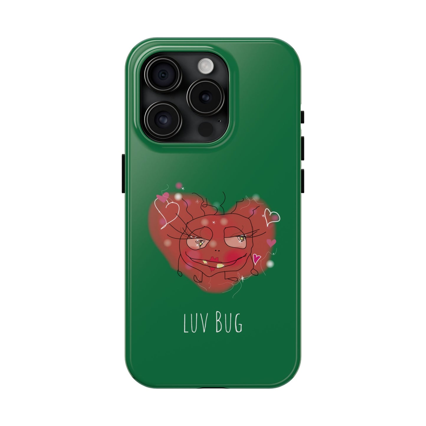 Luv Bug - Phone Case green