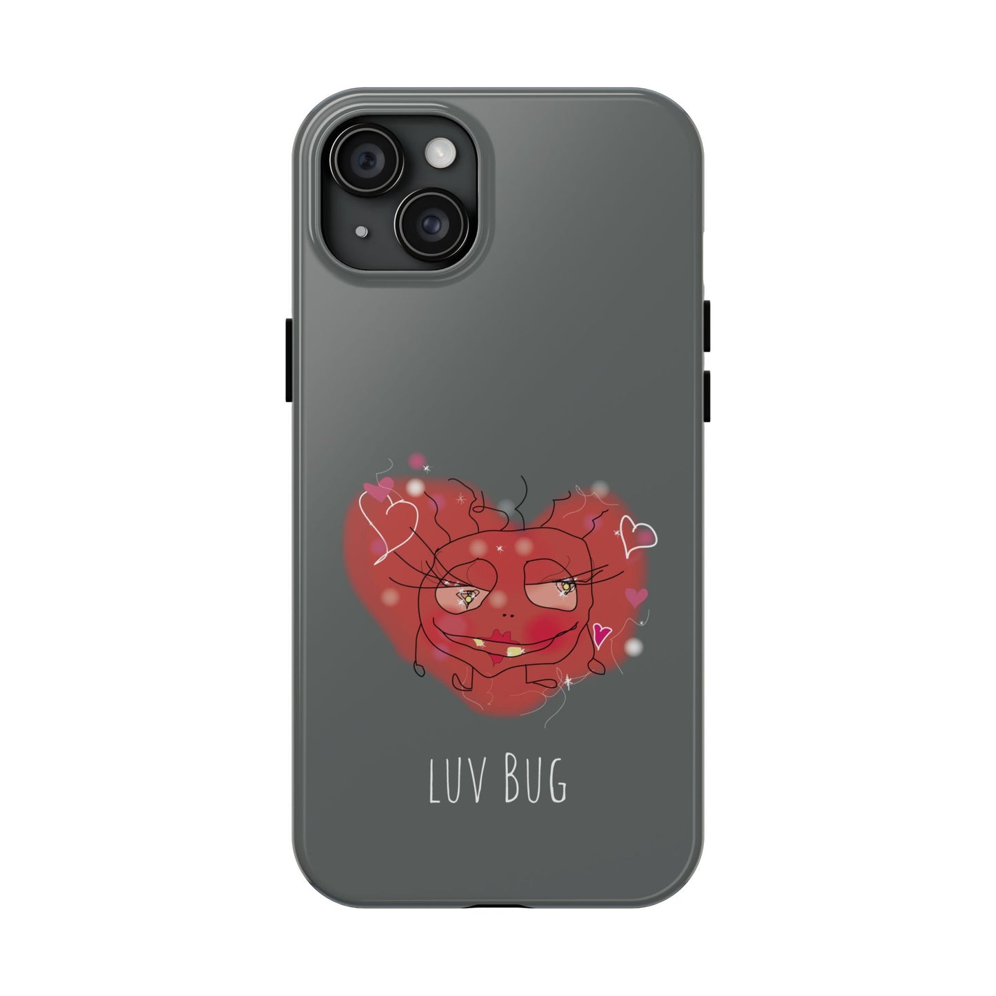 Luv Bug - Phone Case grey