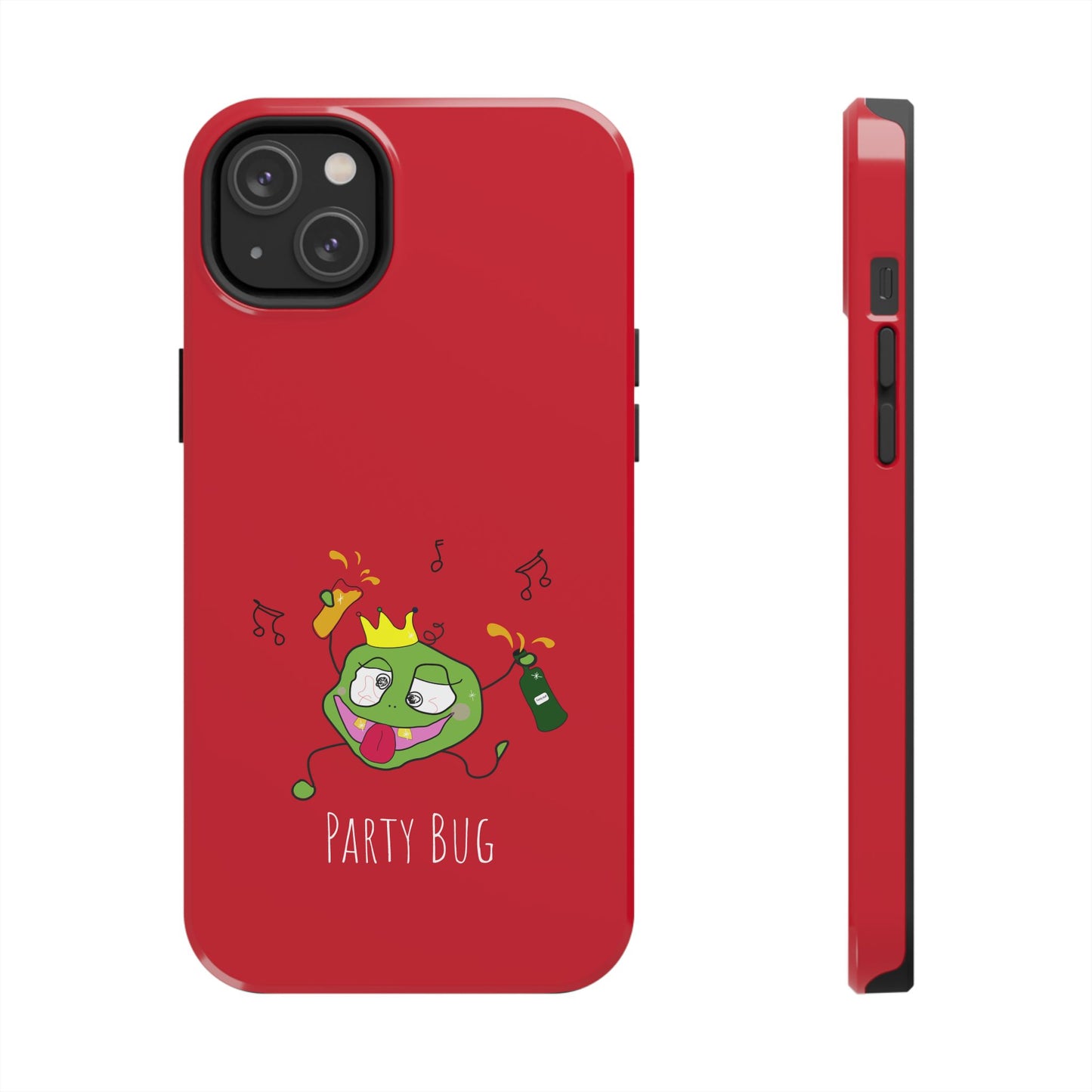 Party Bug - Tough Phone Cases Red