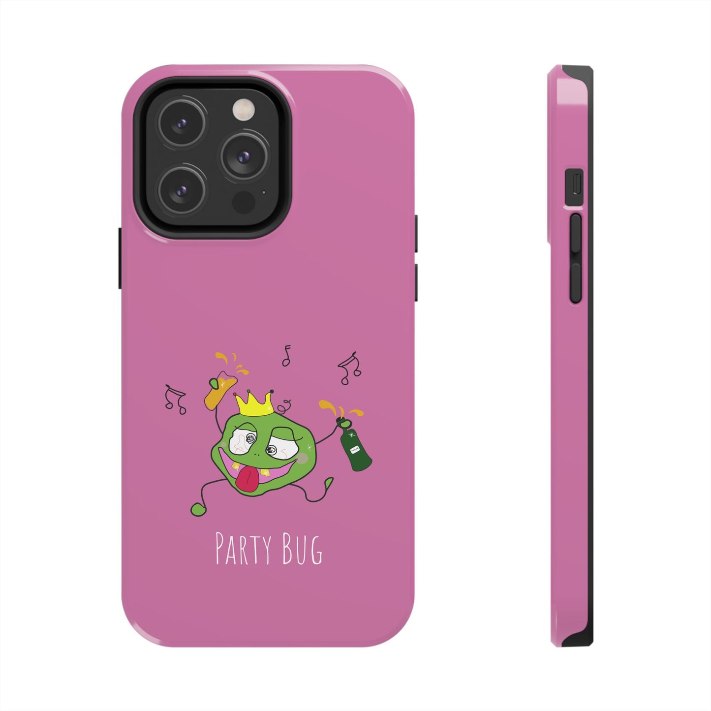 Party Bug - Tough Phone Cases Pink