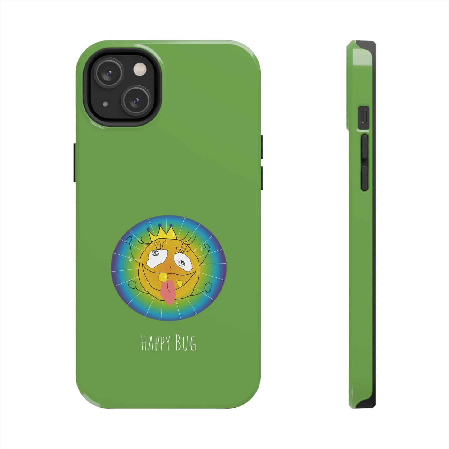 Happy Bug - Phone Case Green