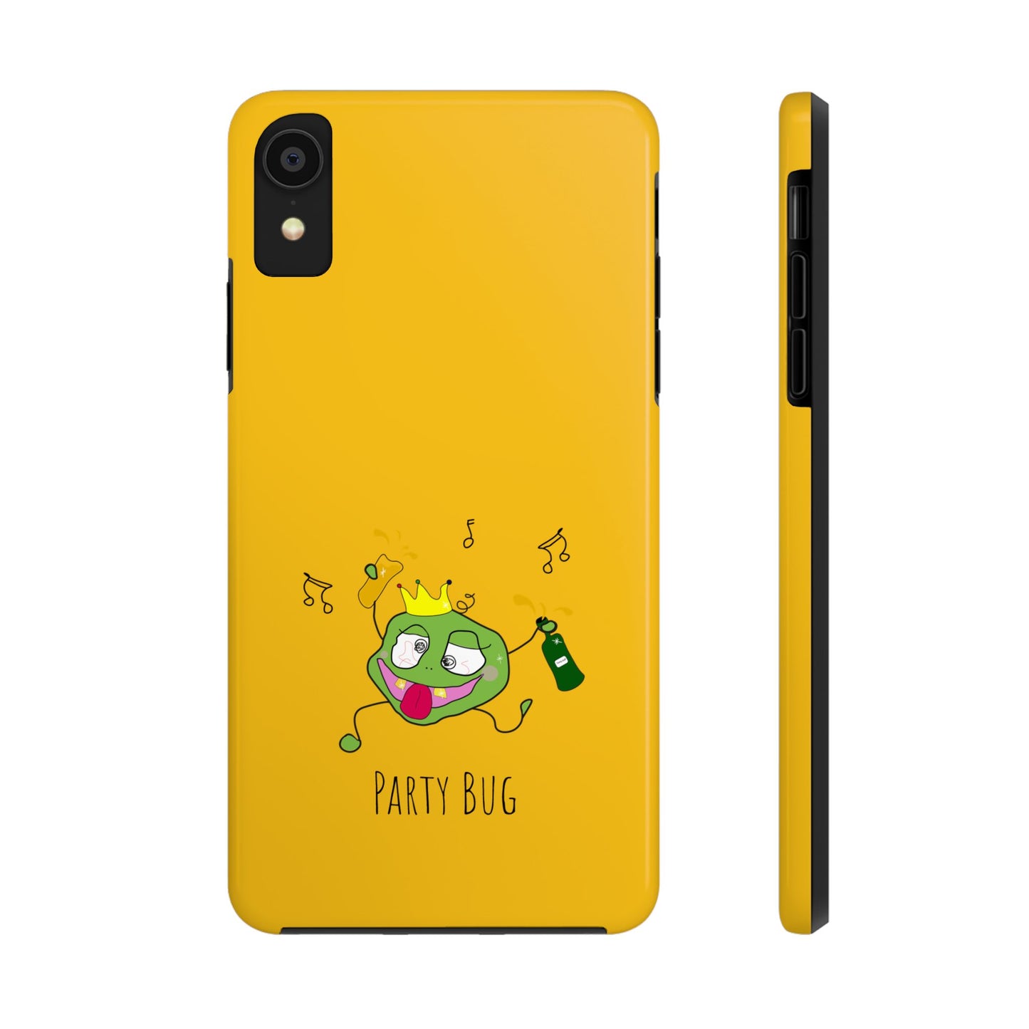 Party Bug  - Tough Phone Cases Yellow