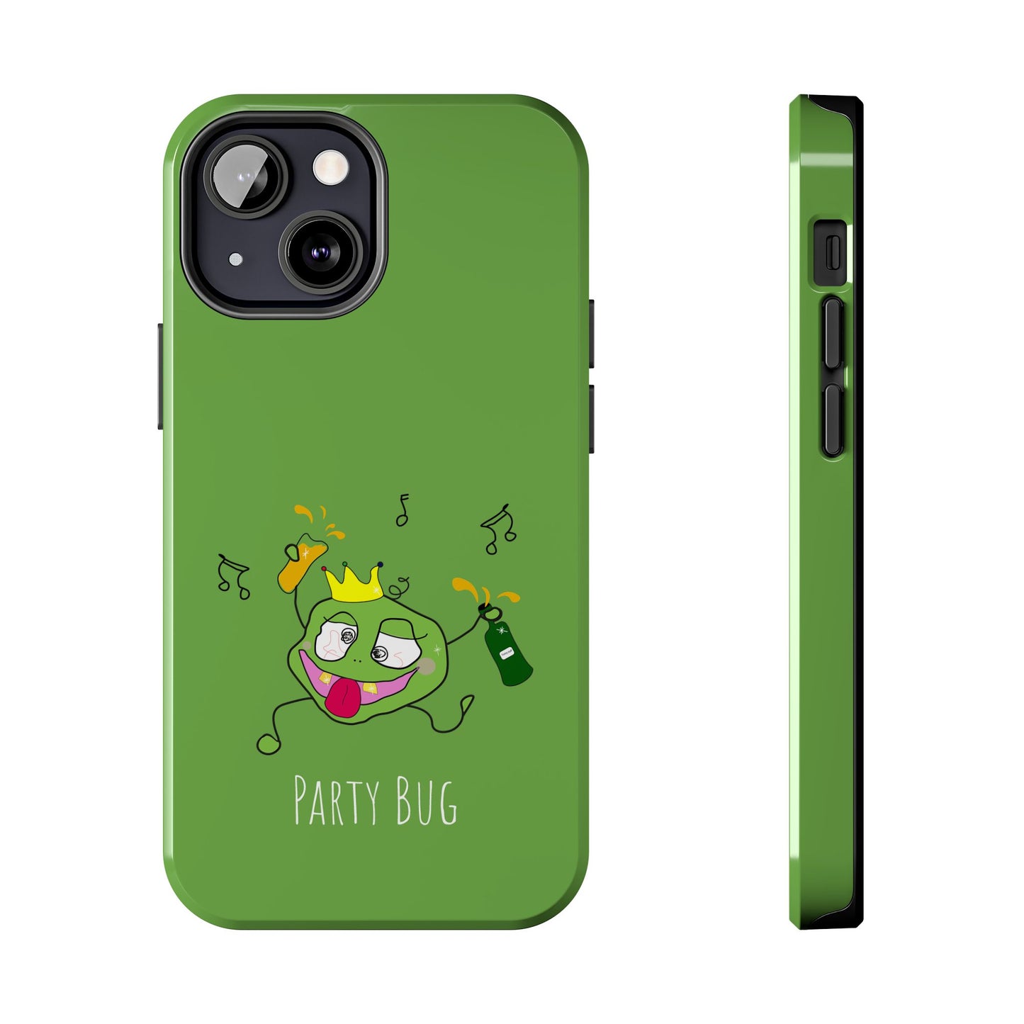 Party Bug - Tough Phone Cases Green