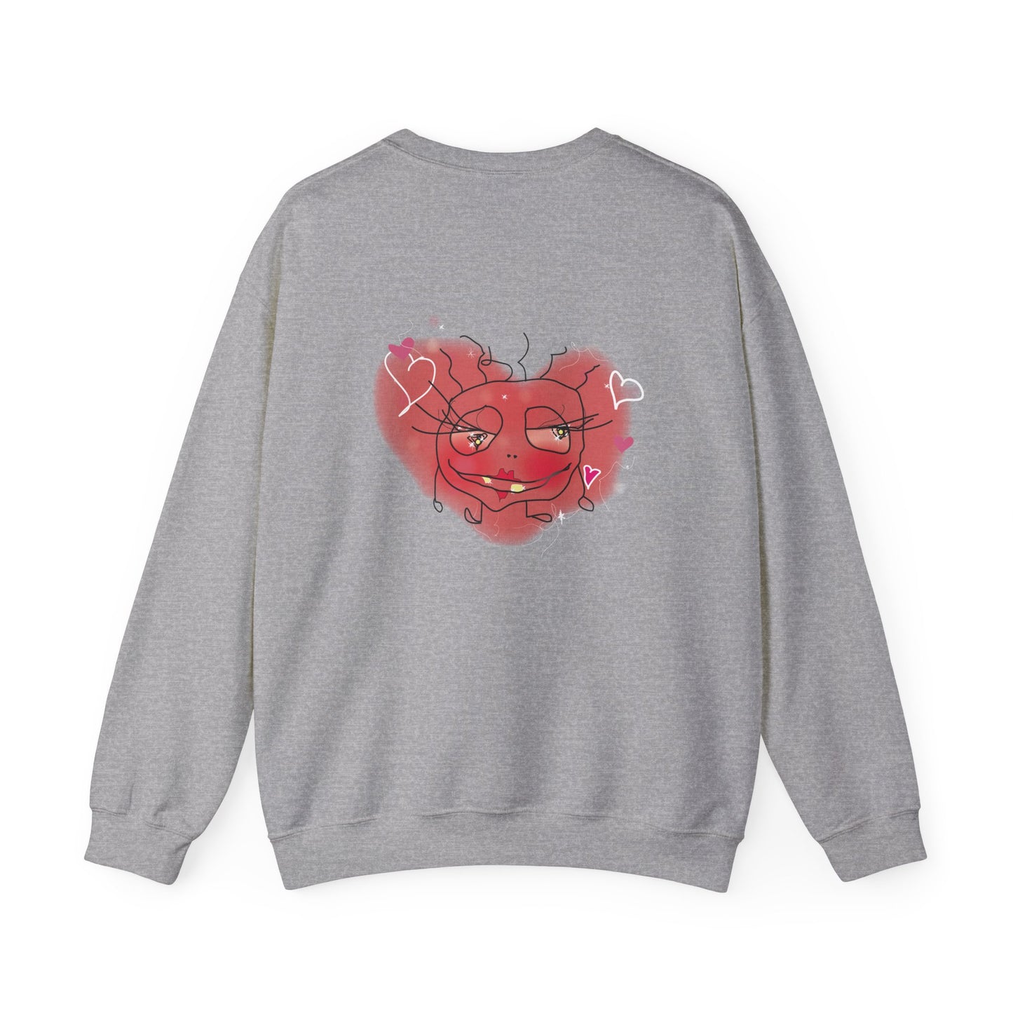 Crewneck Sweatshirt - Luv Bug Backside