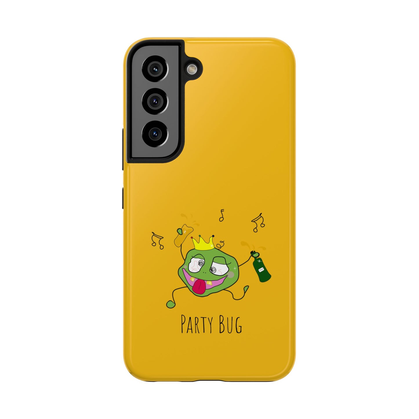 Party Bug  - Tough Phone Cases Yellow