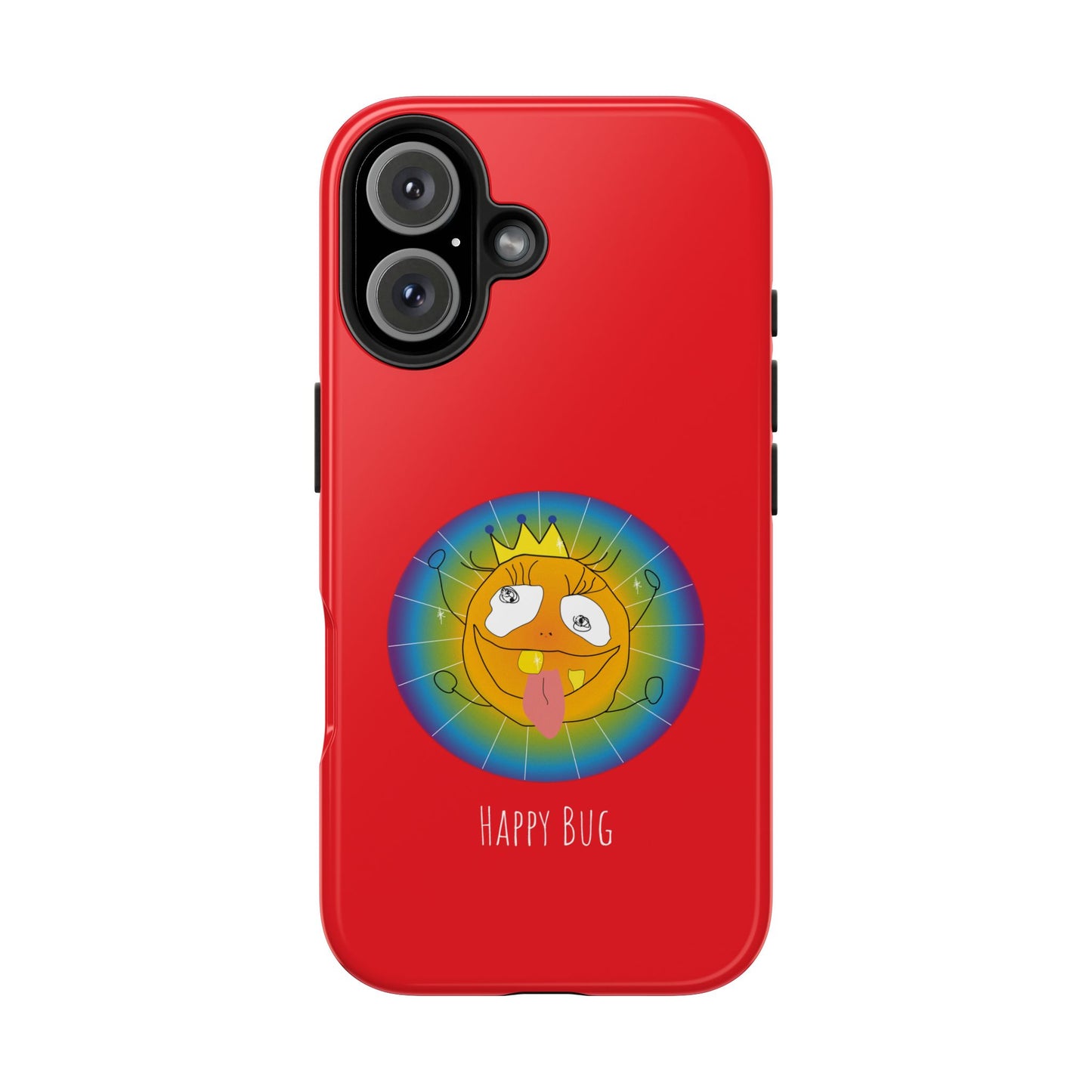 Happy Bug - Phone Case Red