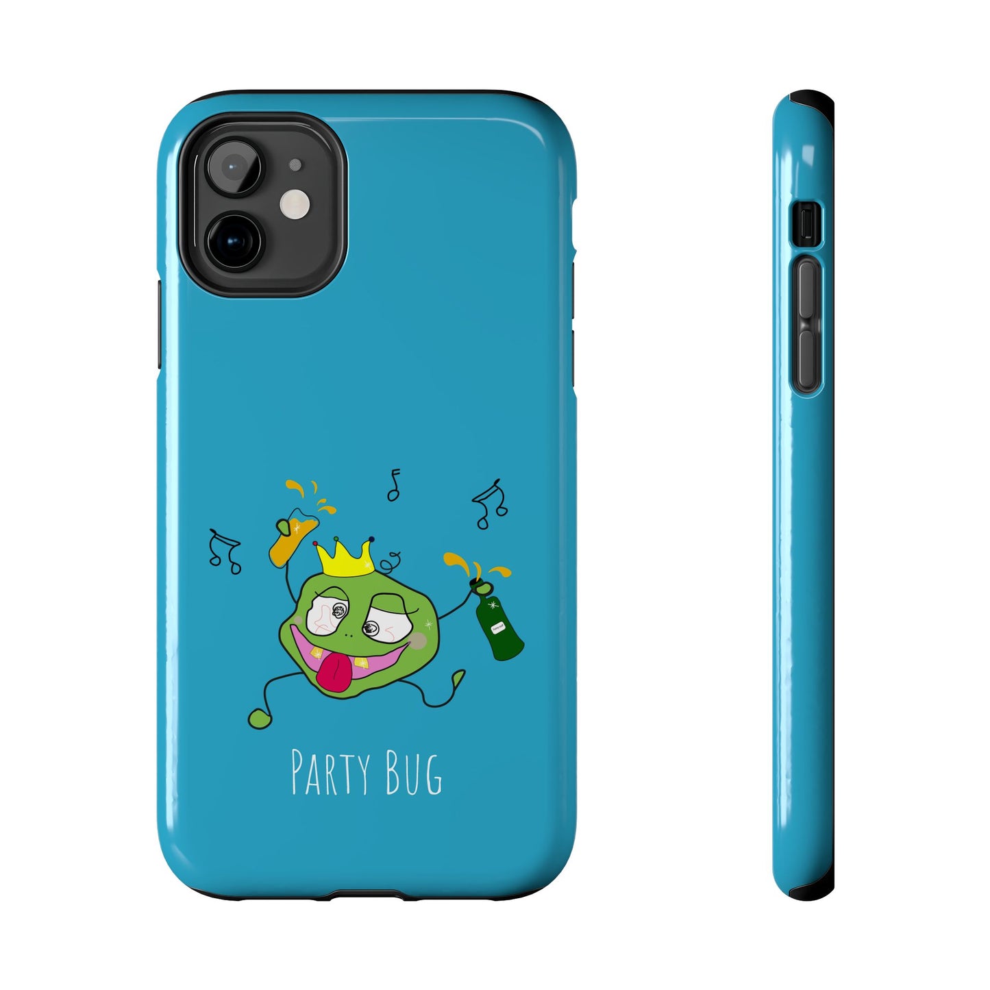 Party Bug - Tough Phone Cases Turquoise