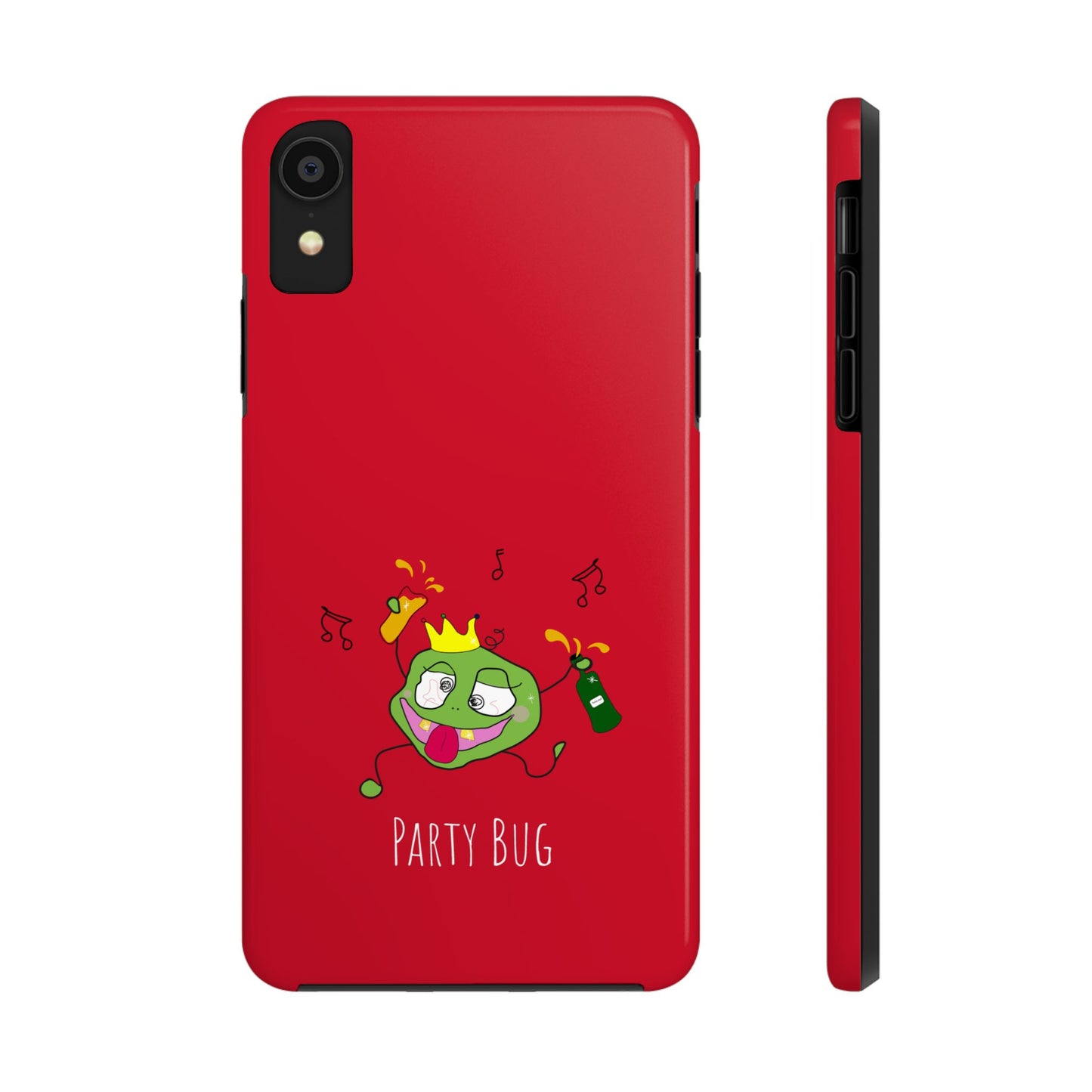 Party Bug - Tough Phone Cases Red