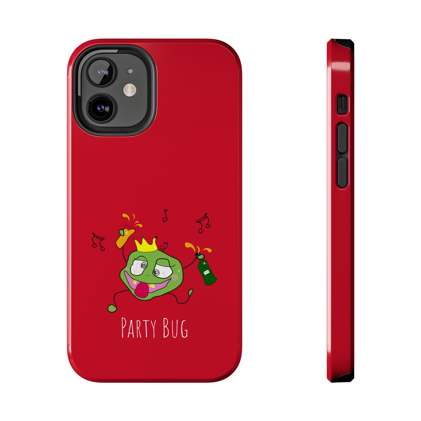 Party Bug - Tough Phone Cases Red