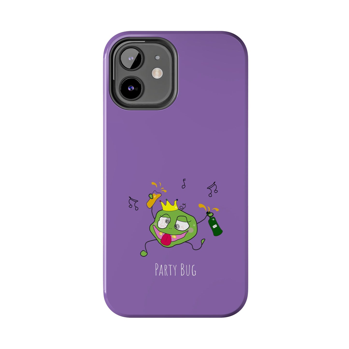 Party Bug- Tough Phone Cases Purple