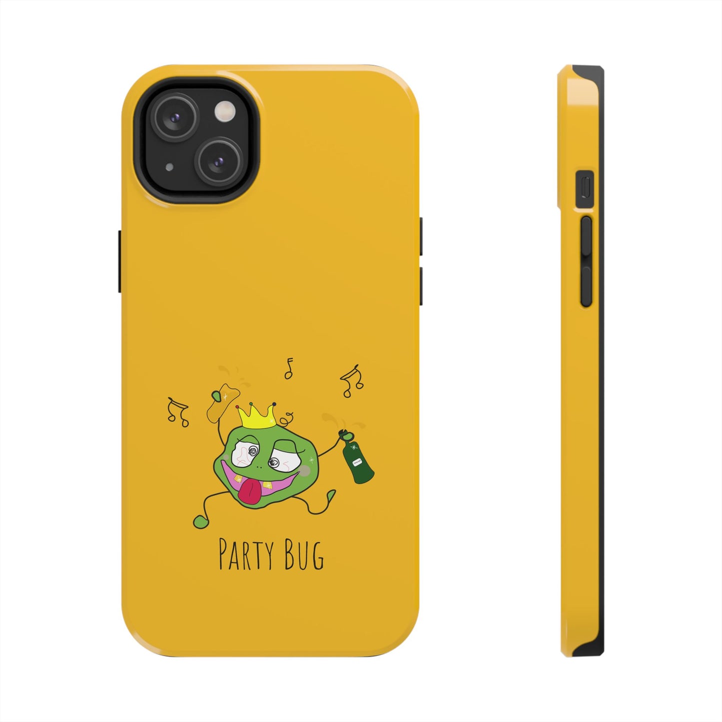 Party Bug  - Tough Phone Cases Yellow