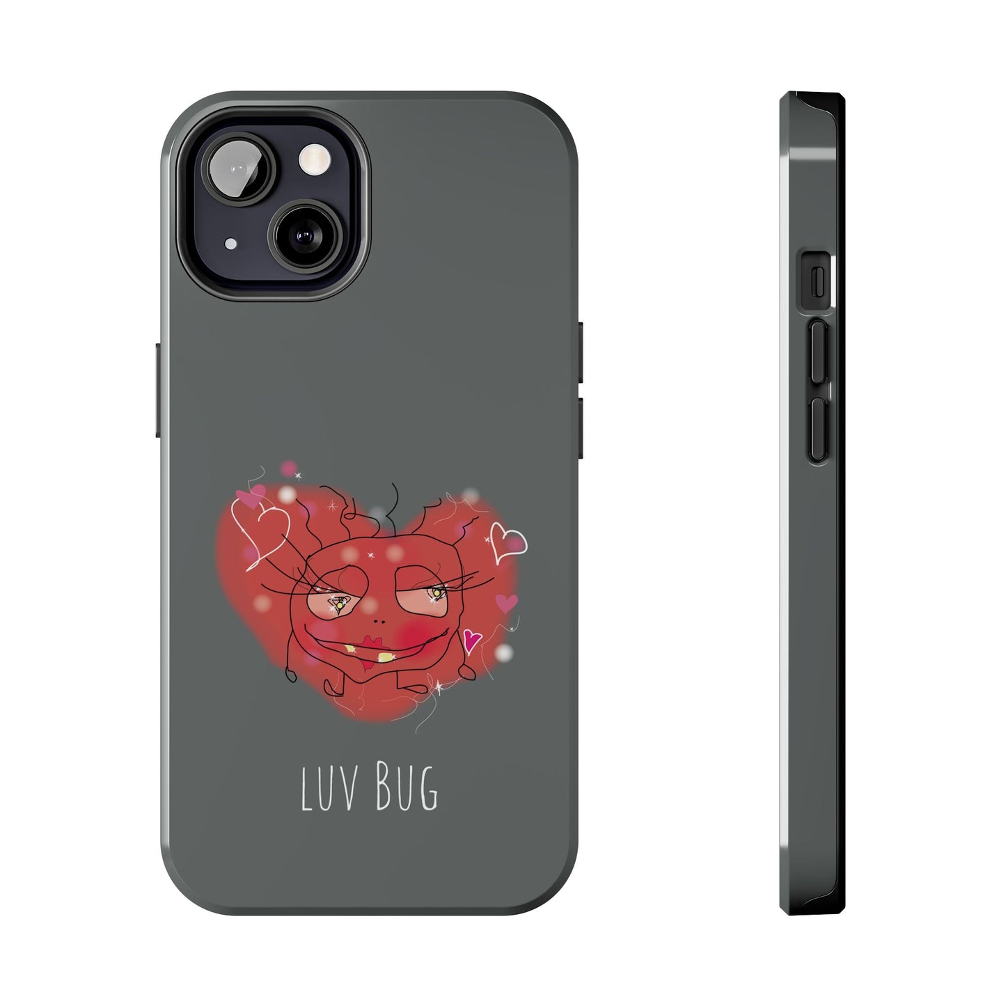 Luv Bug - Phone Case grey