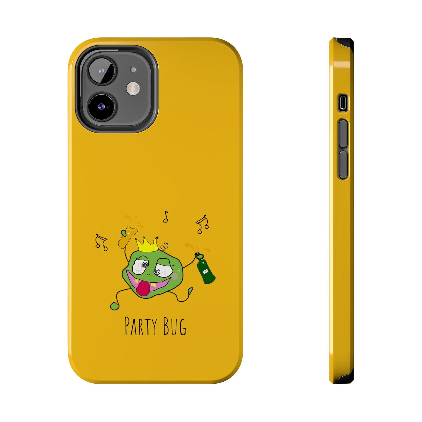 Party Bug  - Tough Phone Cases Yellow