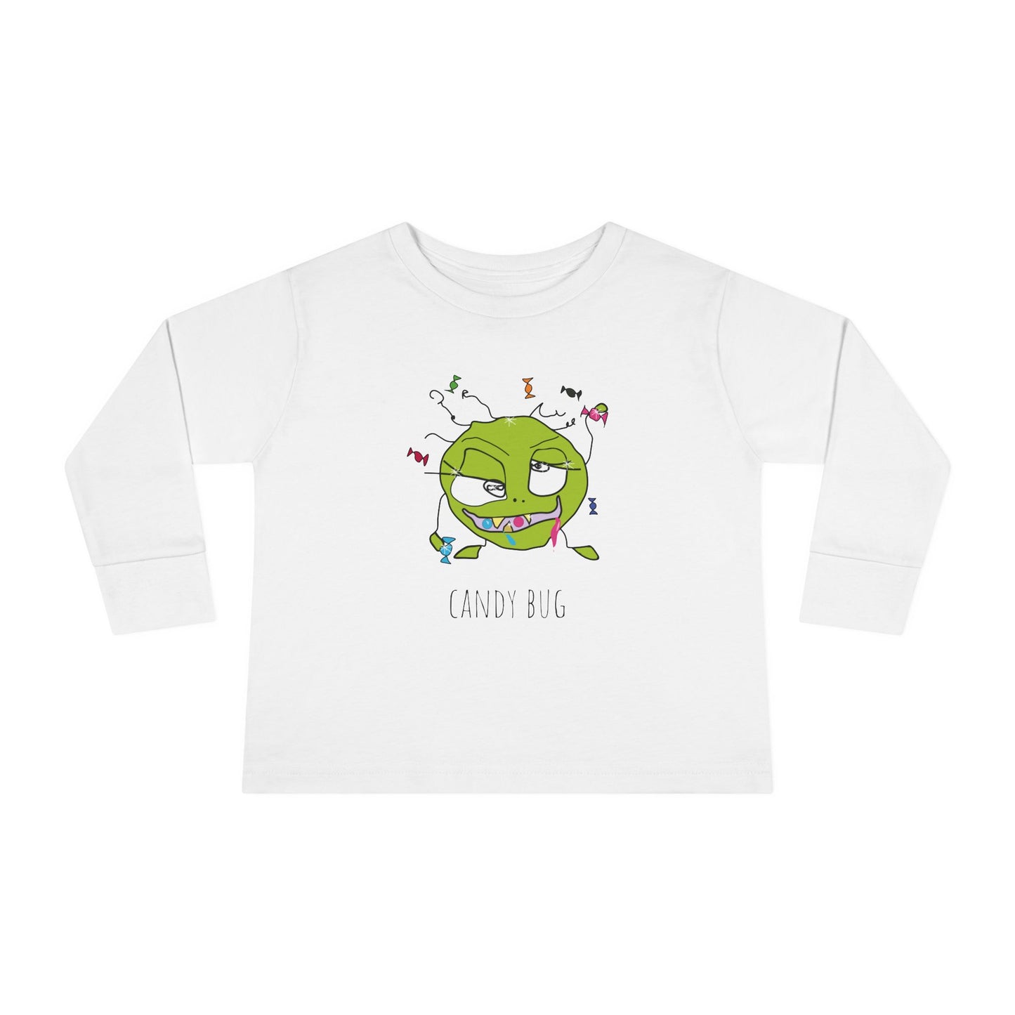 Toddler Long Sleeve Tee - Candy Bug