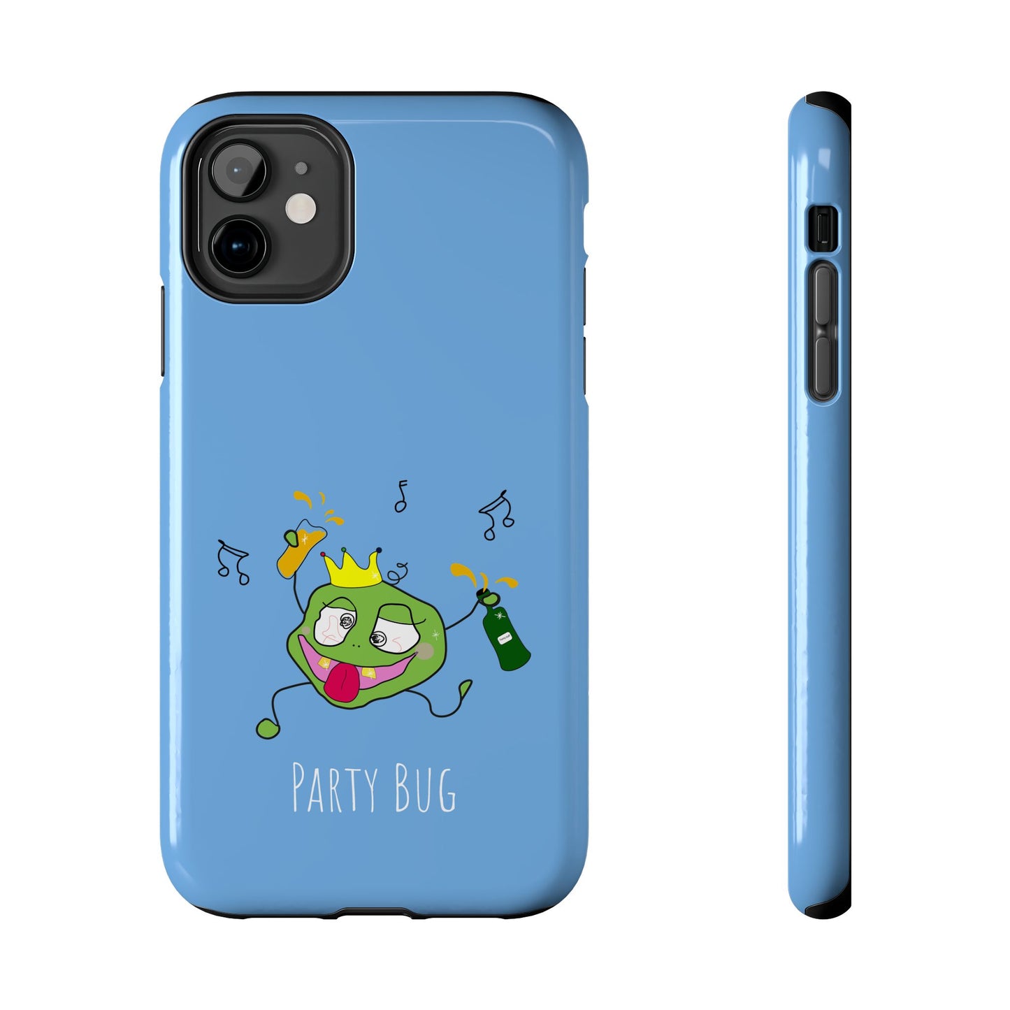 Party Bug - Tough Phone Cases Blue