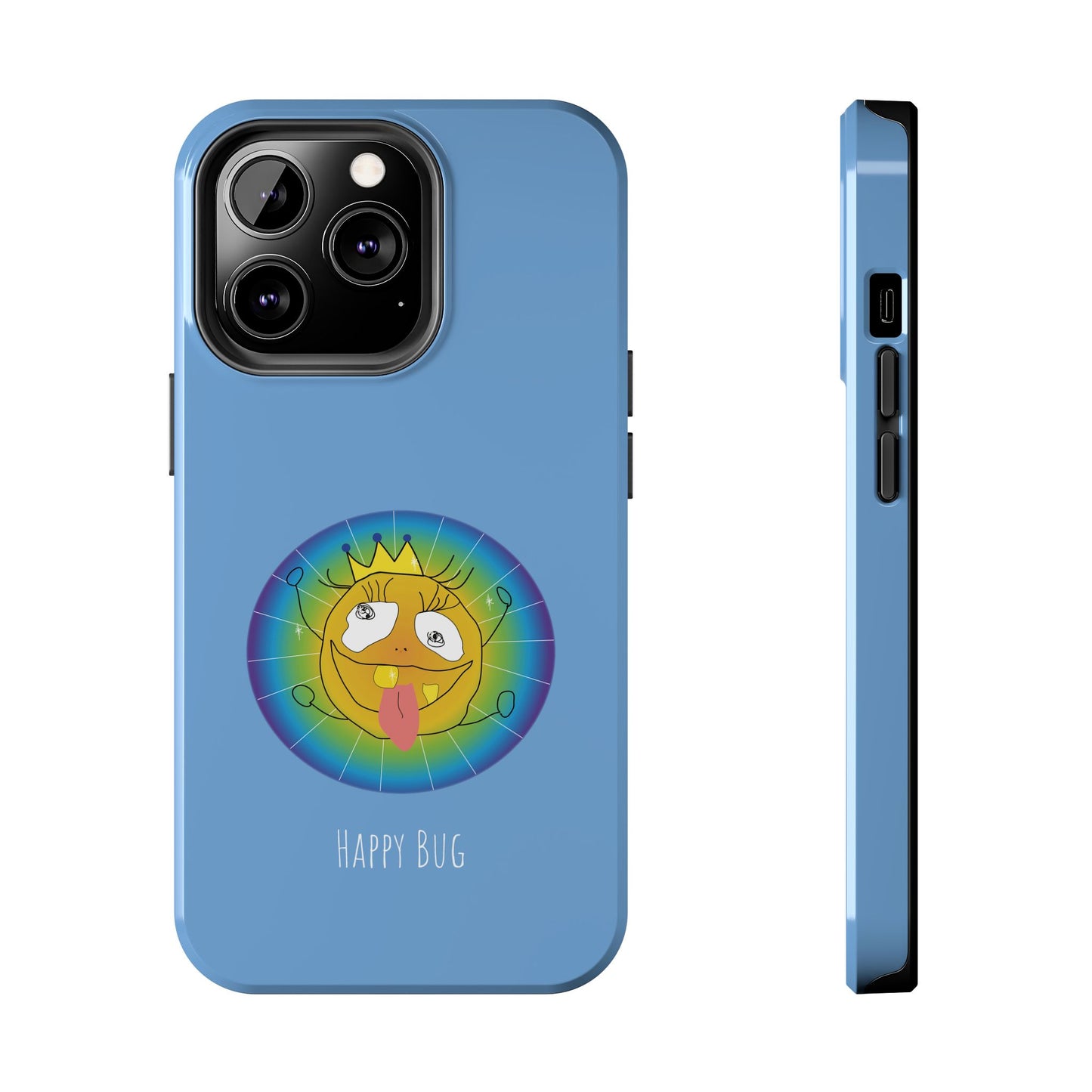 Happy Bug - IPhone Case Blue