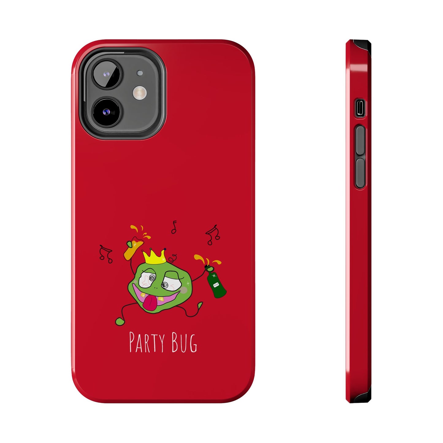 Party Bug - Tough Phone Cases Red