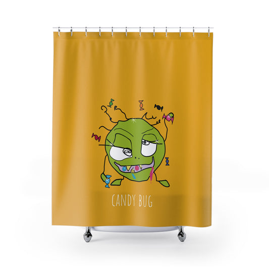 Shower curtains - Candy Bug