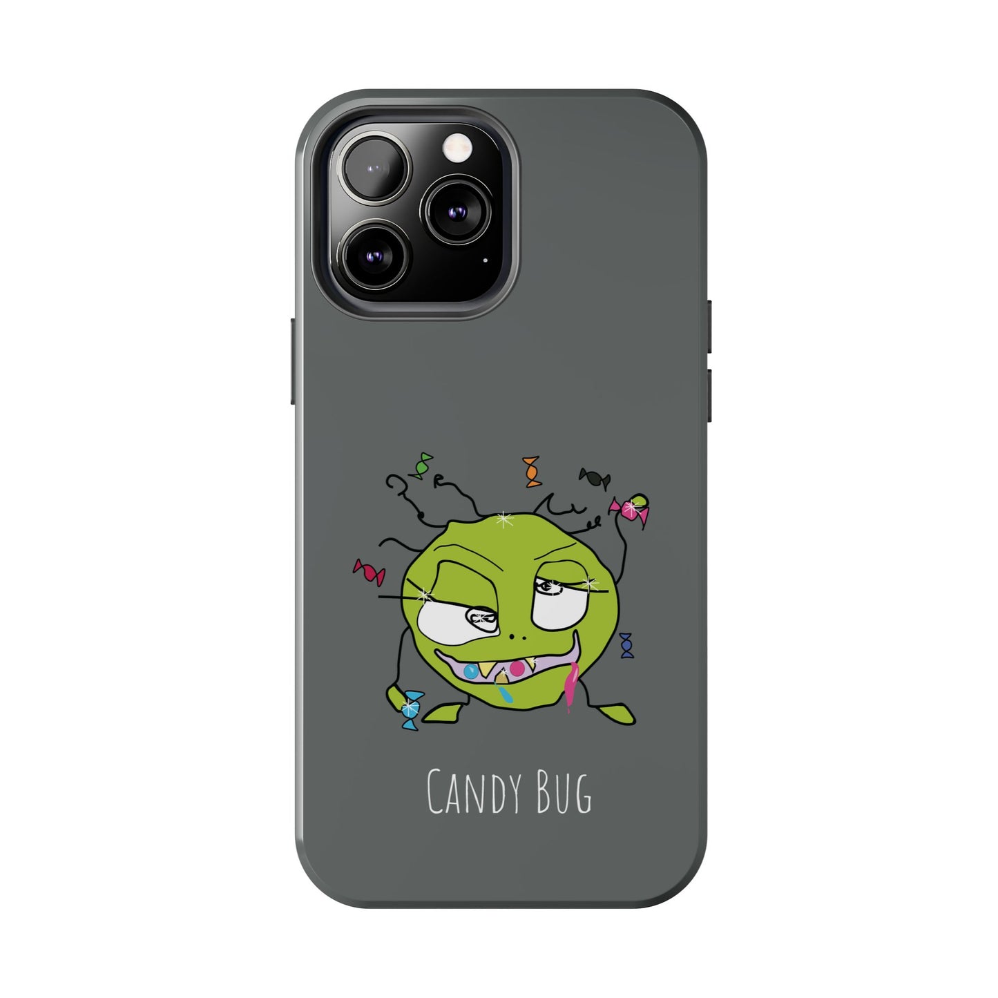 Candy Bug - Phone Case grey