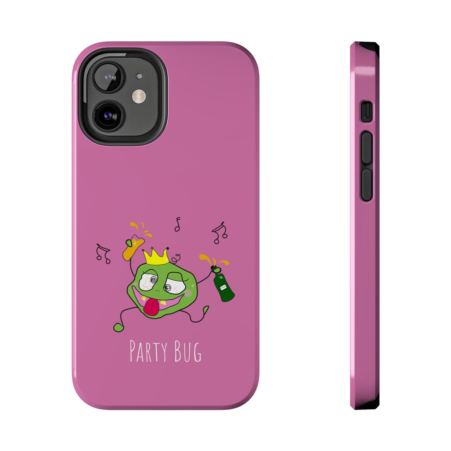 Party Bug - Tough Phone Cases Pink