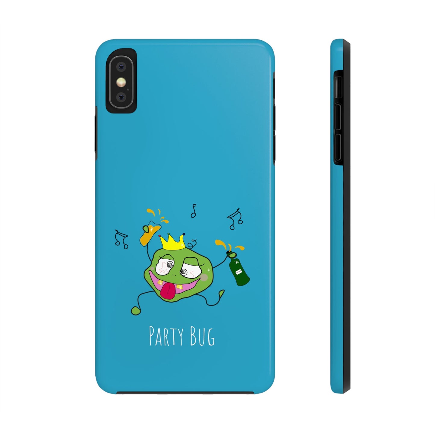 Party Bug - Tough Phone Cases Turquoise