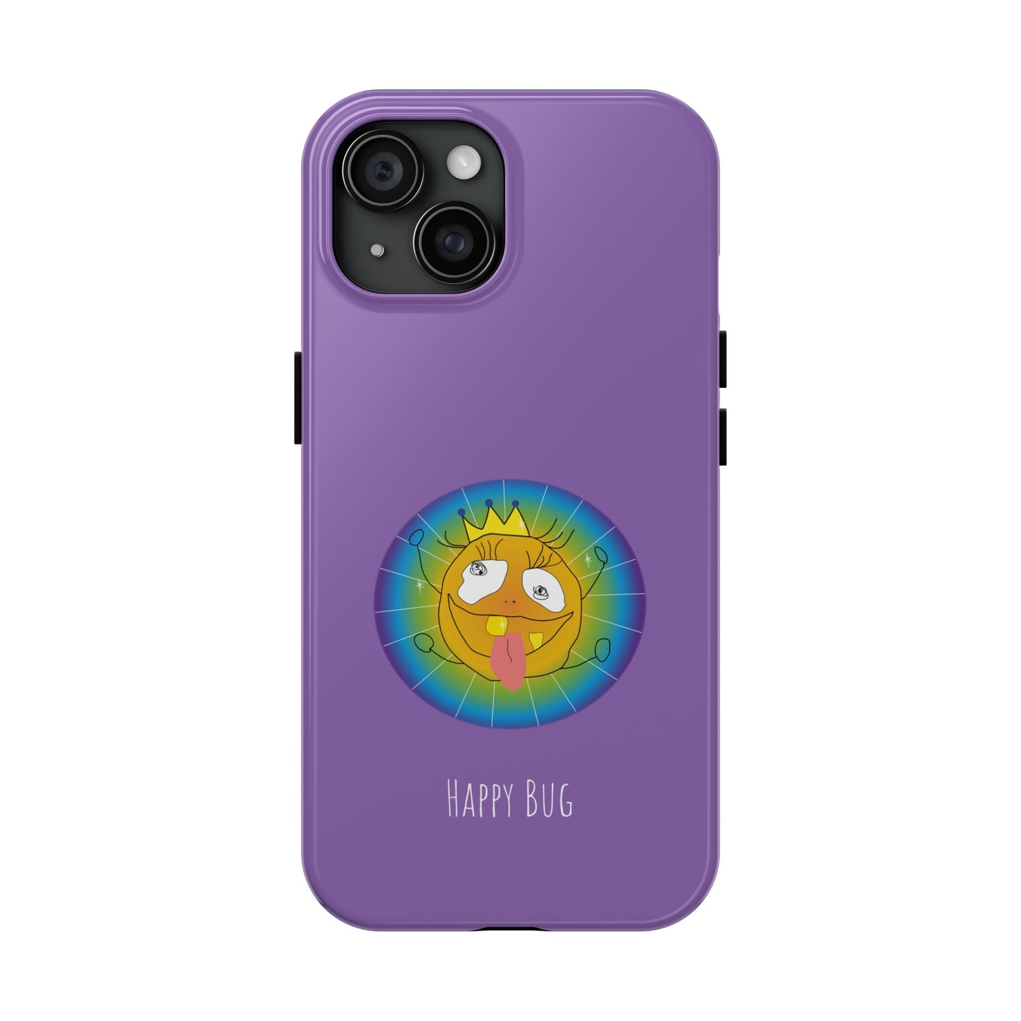 Happy Bug - Phone Case Purple